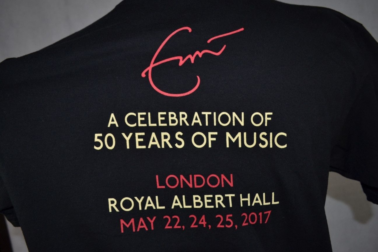 Band Tees × Vintage 2017 Eric Clapton London Royal Albert Hall Perfect tee M Size US M / EU 48-50 / 2 - 3 Thumbnail