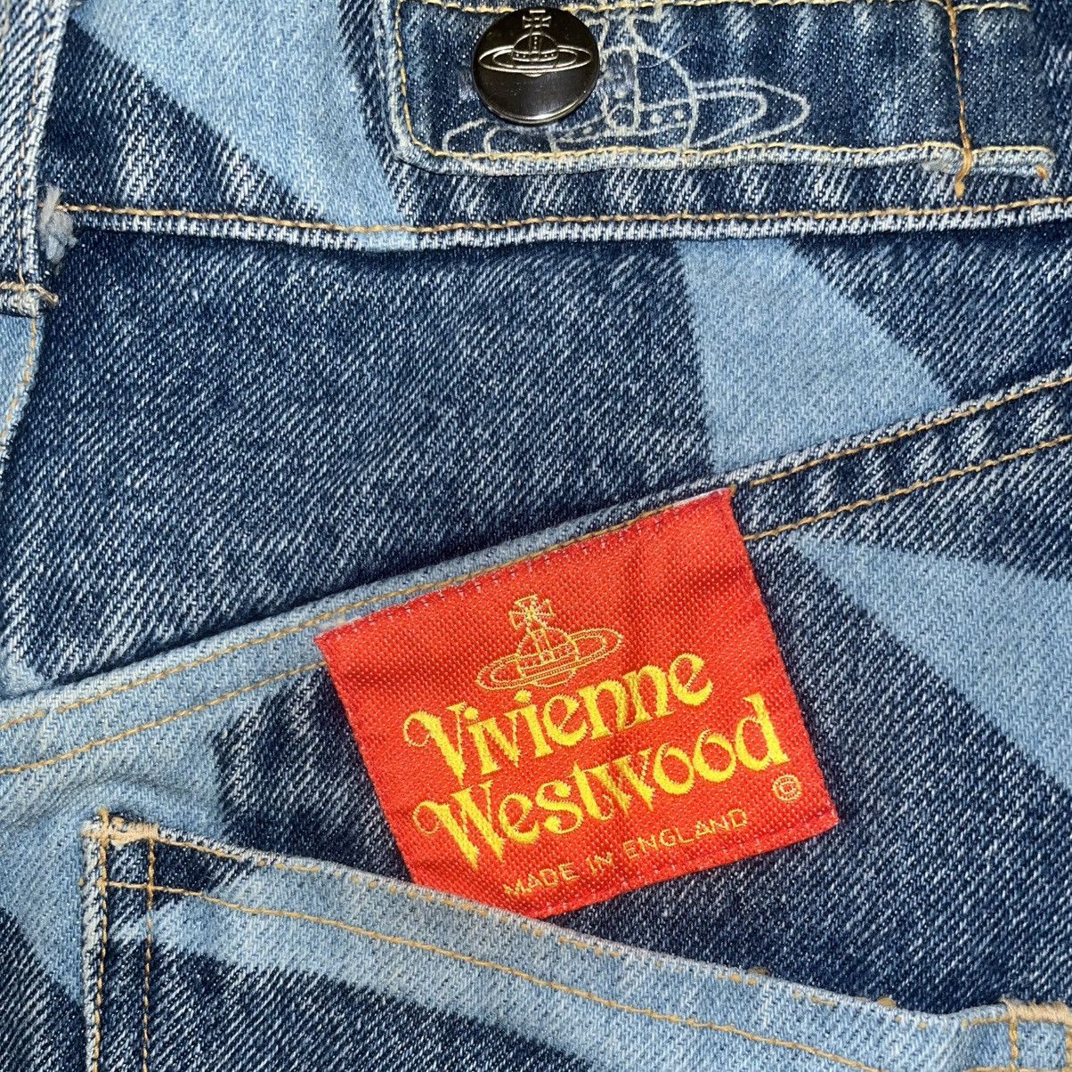 Vivienne Westwood Vintage 1986 S/S Mini-Crini Star Denim Miniskirt Size 26" / US 2 / IT 38 - 9 Thumbnail