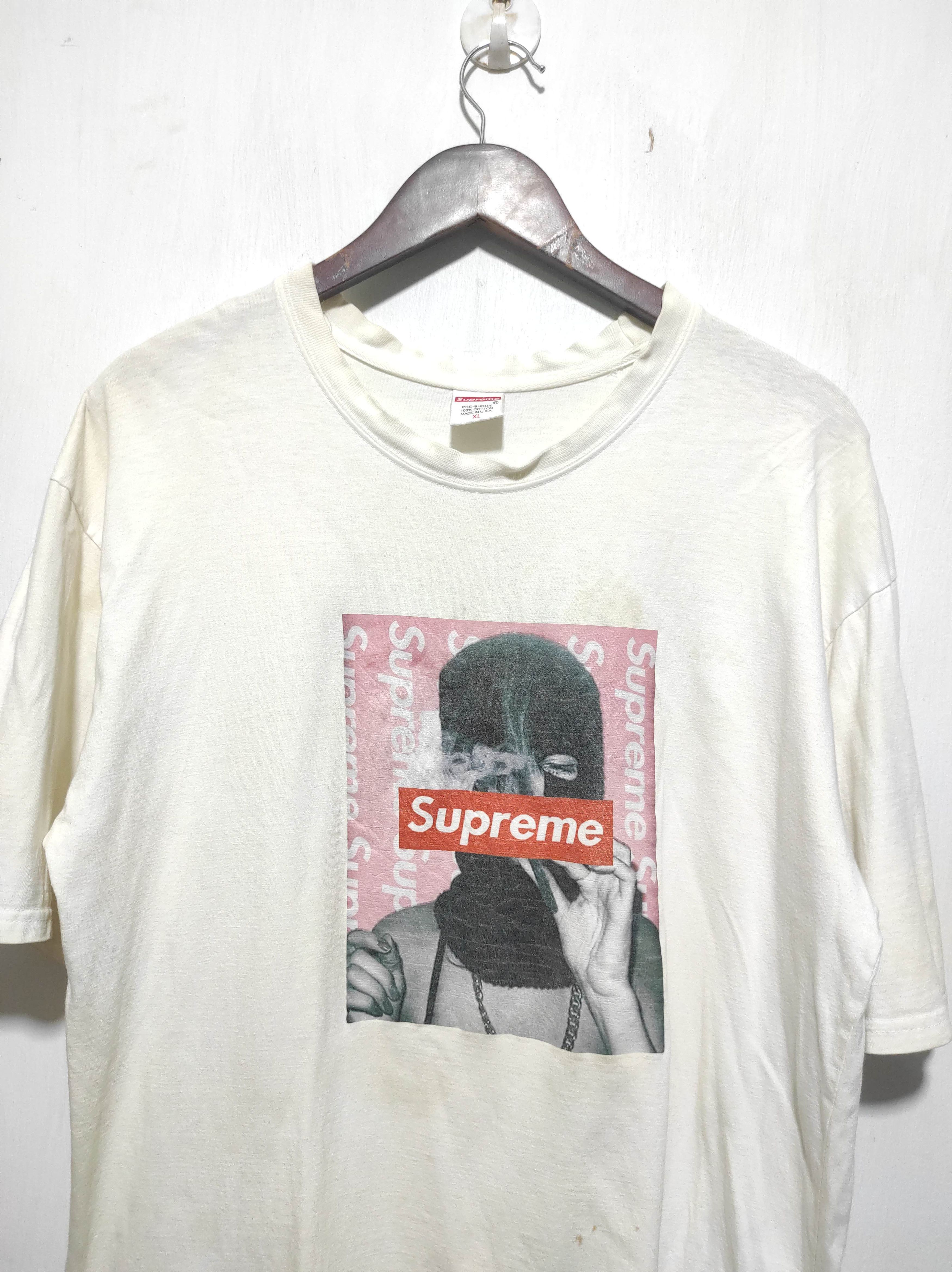 Supreme Supreme Smoking Girl Tee Shirt Size US L / EU 52-54 / 3 - 3 Thumbnail