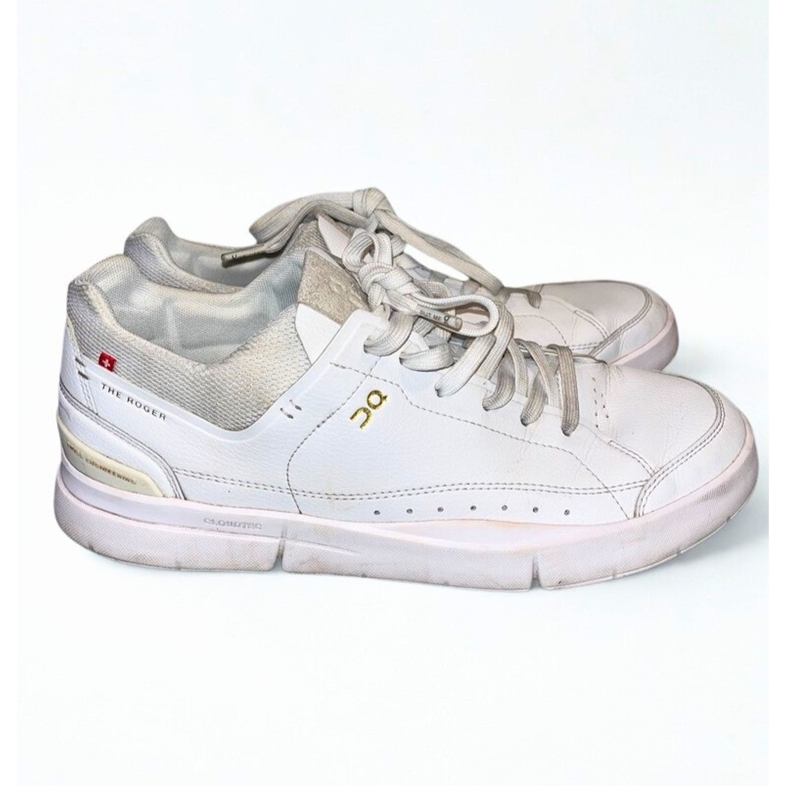 On On The Roger Centre Court White Gum Sneakers Men’s 9.5 Size US 9.5 / EU 42-43 - 8 Thumbnail