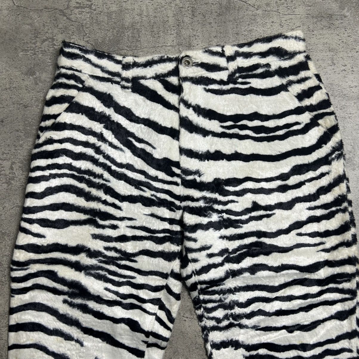 Hysteric Glamour Vintage Pants y2k Hysteric Glamour Stripe BlackWhite Velvet Size US 28 / EU 44 - 5 Thumbnail