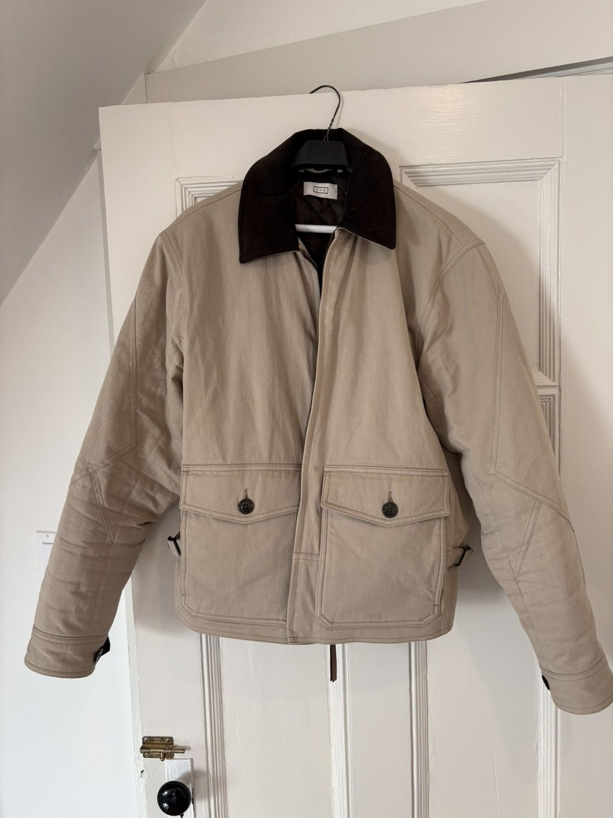 AYR Scrambler Bomber Jacket in Cotton Twill