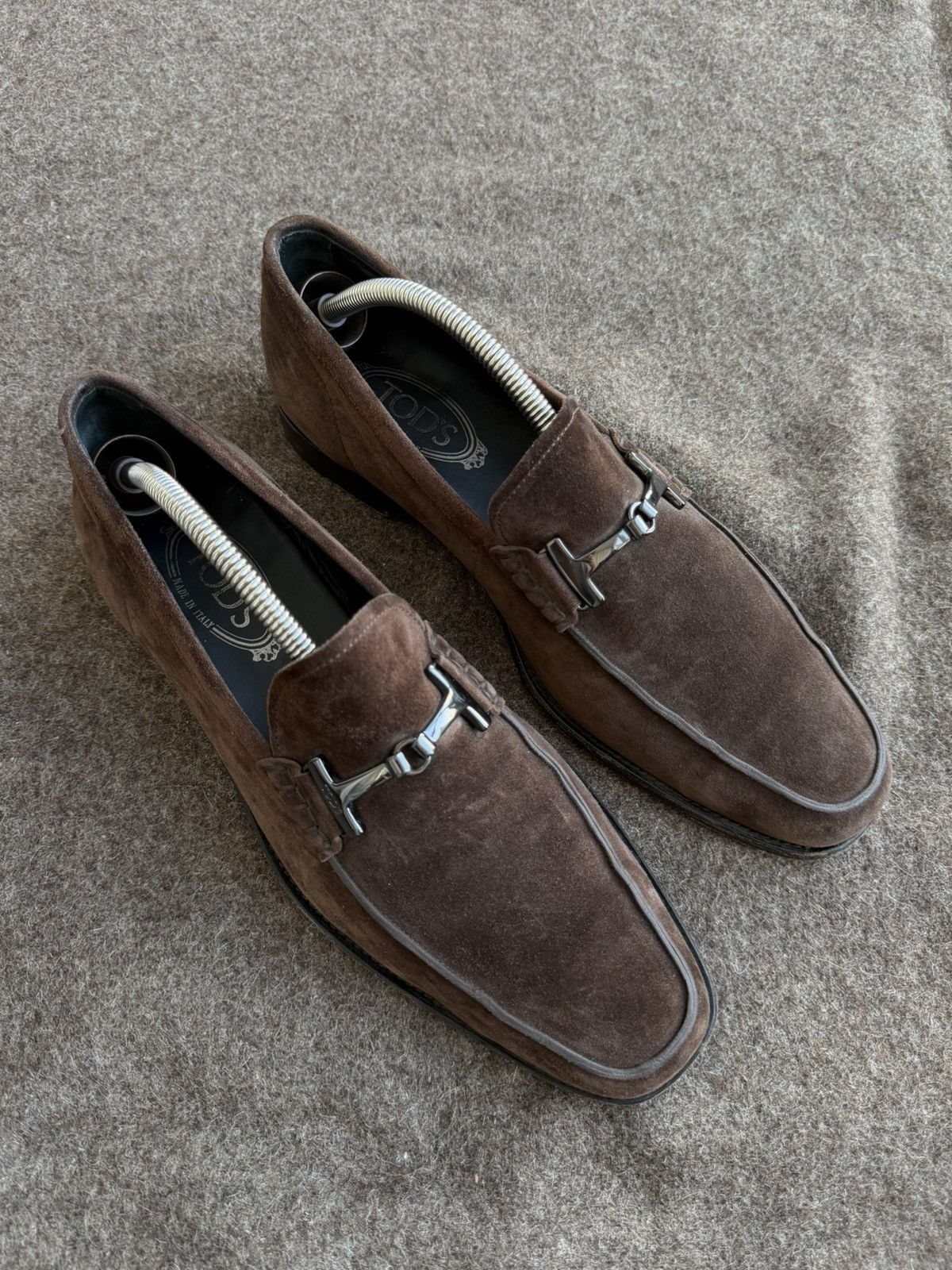 Tod's Tod’s Suede Loafers Size US 9.5 / EU 42-43 - 2 Thumbnail