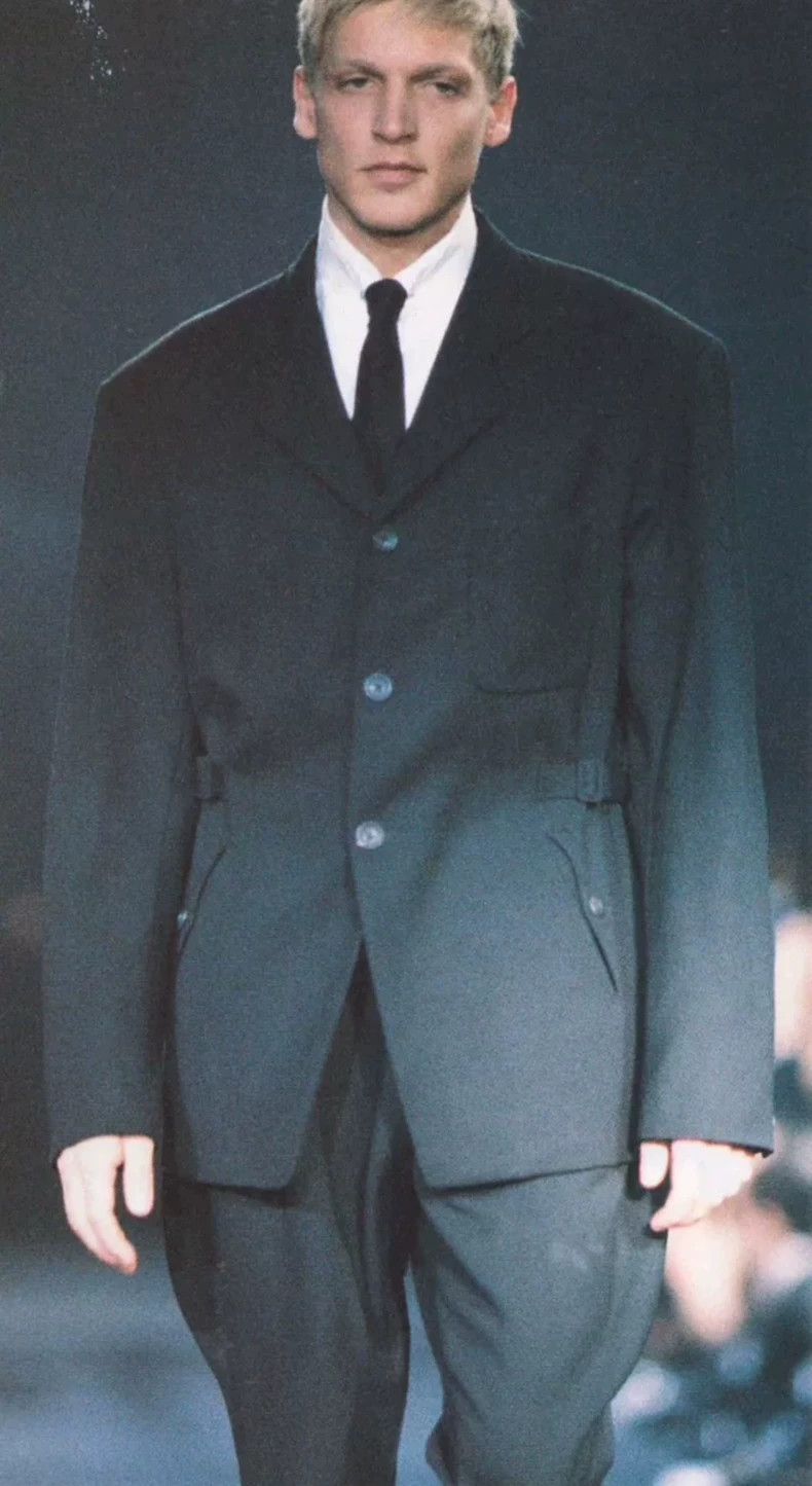 Yohji Yamamoto Yohji Yamamoto size m 89 AW waist adjustment suit 2501-Next Size 38R - 1 Thumbnail