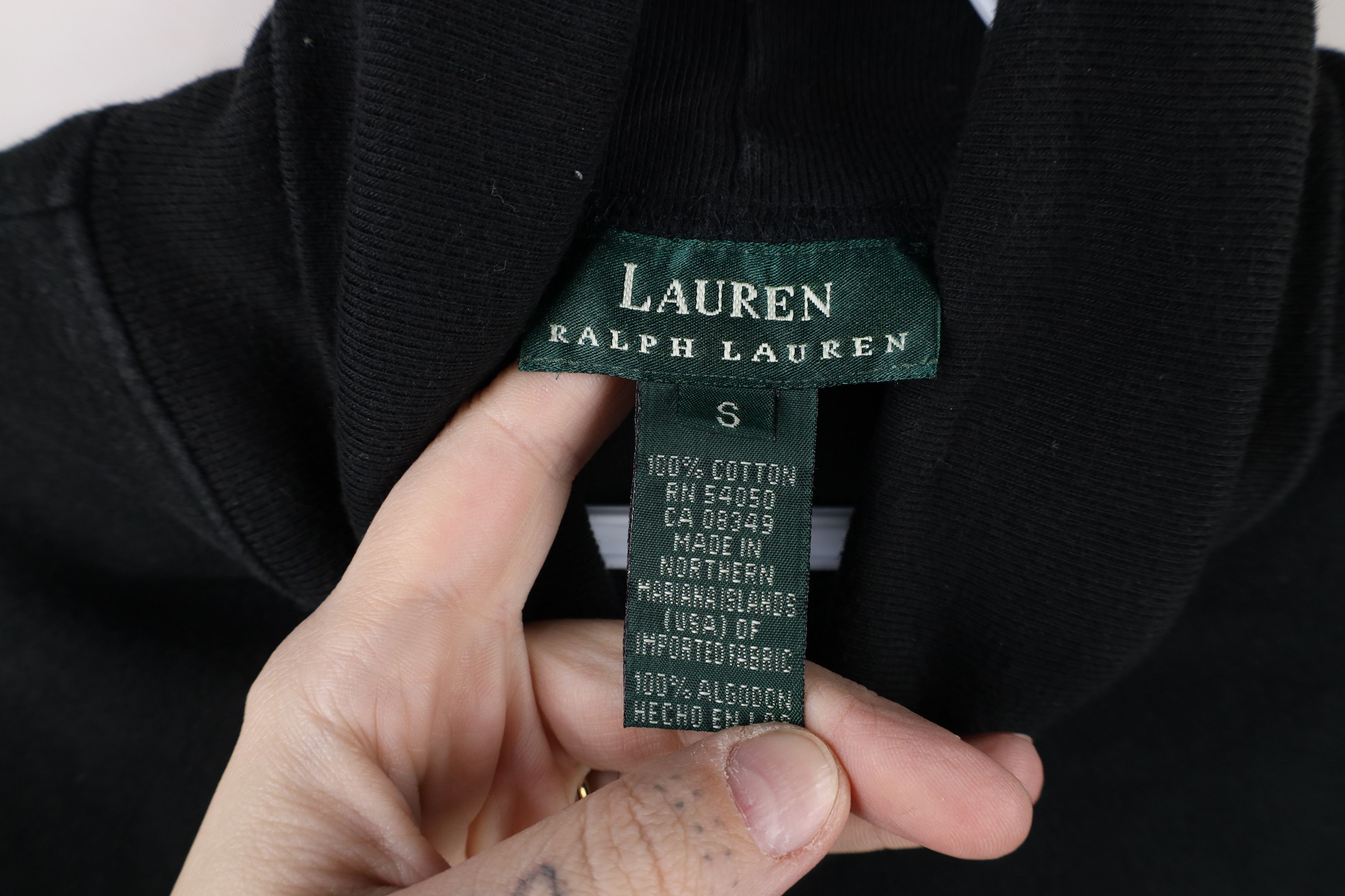 Ralph Lauren × Vintage Vintage 90s Ralph Lauren Long Sleeve Turtleneck T-Shirt Size S / US 4 / IT 40 - 5 Thumbnail