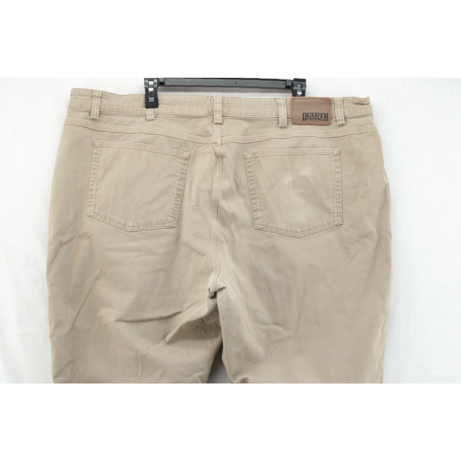 CO Duluth Cargo Pants Men 46x29 Brown Canvas Flex Fire Hose C19 Vintage No Size US 30 / EU 46 - 6 Thumbnail