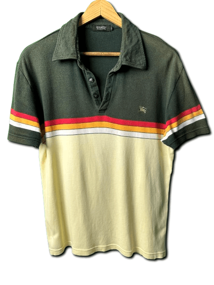 Black Label × Burberry × Designer Burberry Black Label Polo Shirt Size US L / EU 52-54 / 3 - 1 Thumbnail