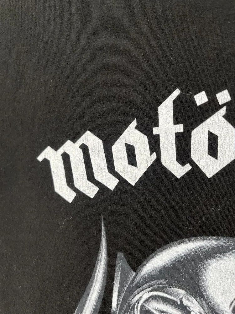 Band Tees Vintage Y2K Motörhead Band Rock Humor T-shirt Streetwear 90s Size US L / EU 52-54 / 3 - 7 Thumbnail