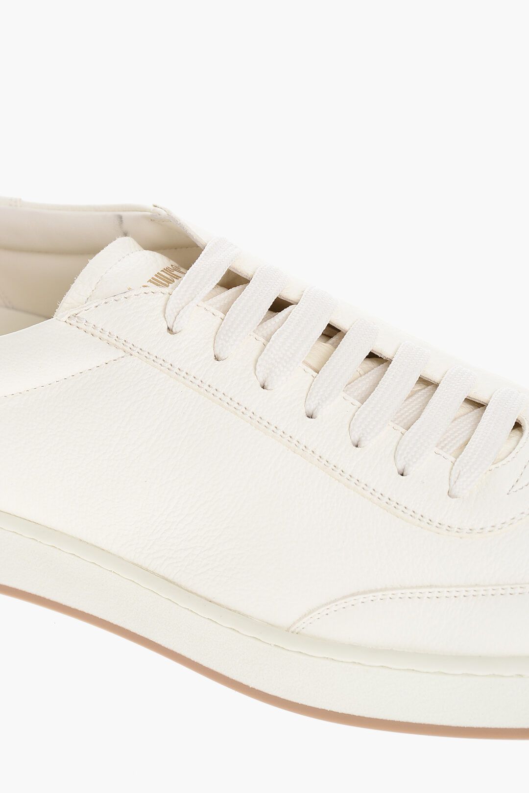 Church's og1mm0325 Leather Low-Top Sneakers in Ivory Size US 12 / EU 45 - 4 Thumbnail