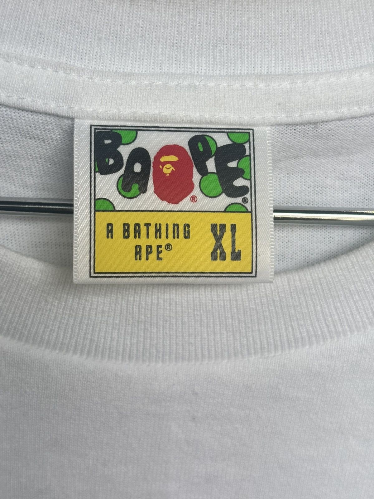 Bape BAPE BACKSTREET TEE WHITE SIZE XL Size US XL / EU 56 / 4 - 5 Thumbnail