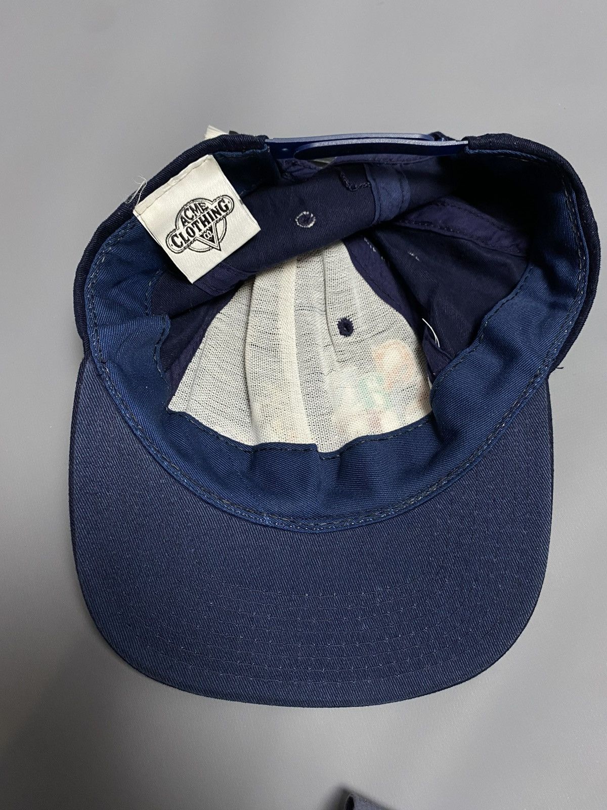 Vintage VTG 90s Looney Tunes San Francisco Hat Cap SnapBack Usa Blue Size ONE SIZE - 12 Thumbnail