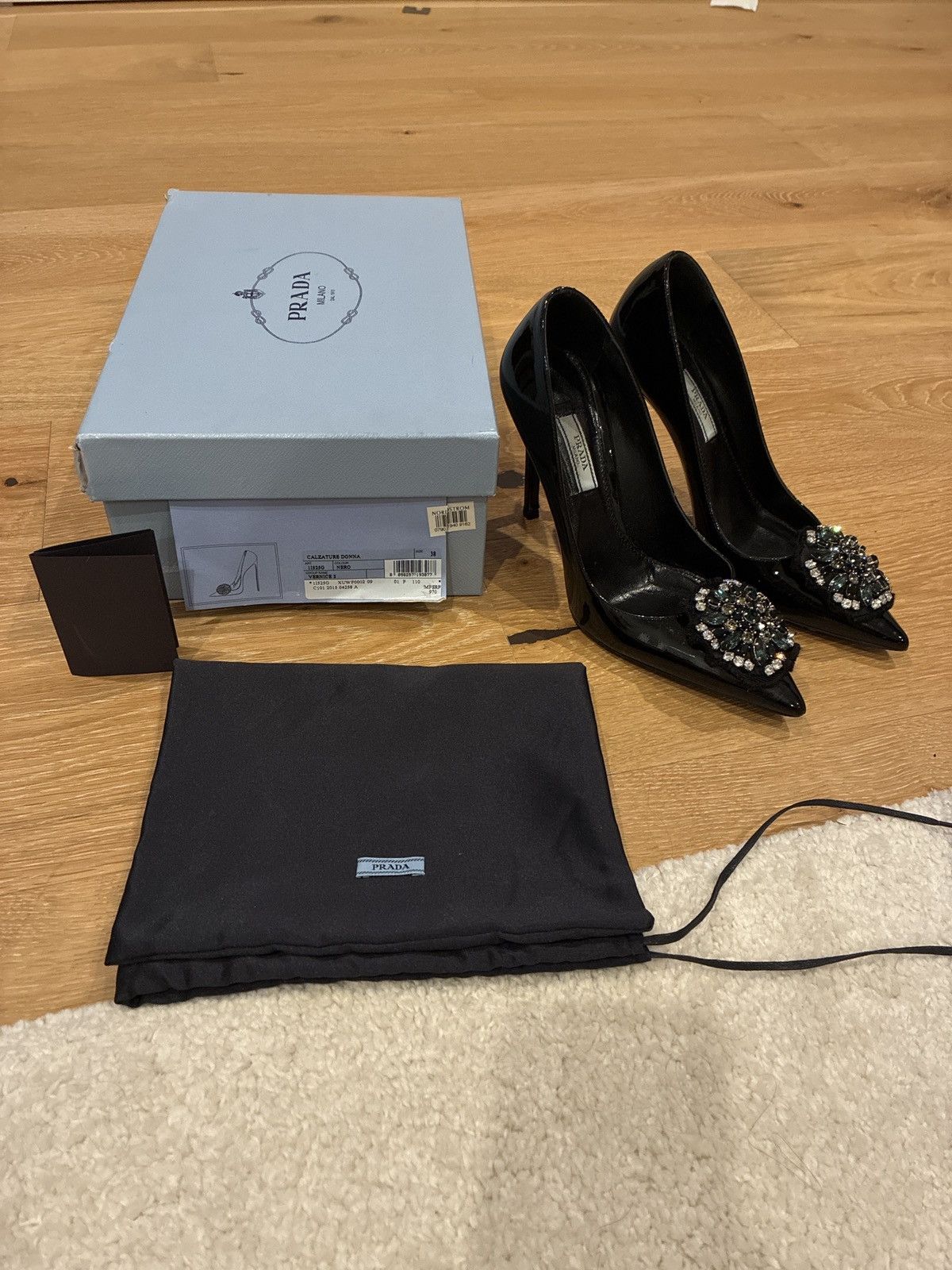 Prada Prada Patent Leather Pump Size US 8 / IT 38 - 2 Thumbnail