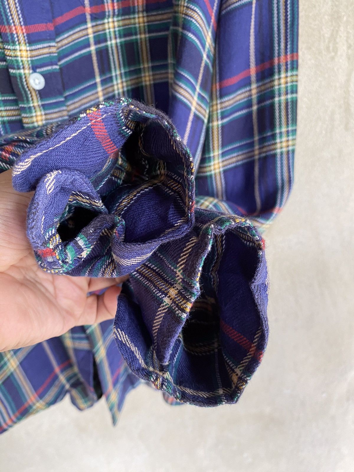 URBAN RESEARCH DOORS Vintage Urban Research Plaid Tartan Flannel Shirt Size US M / EU 48-50 / 2 - 6 Thumbnail