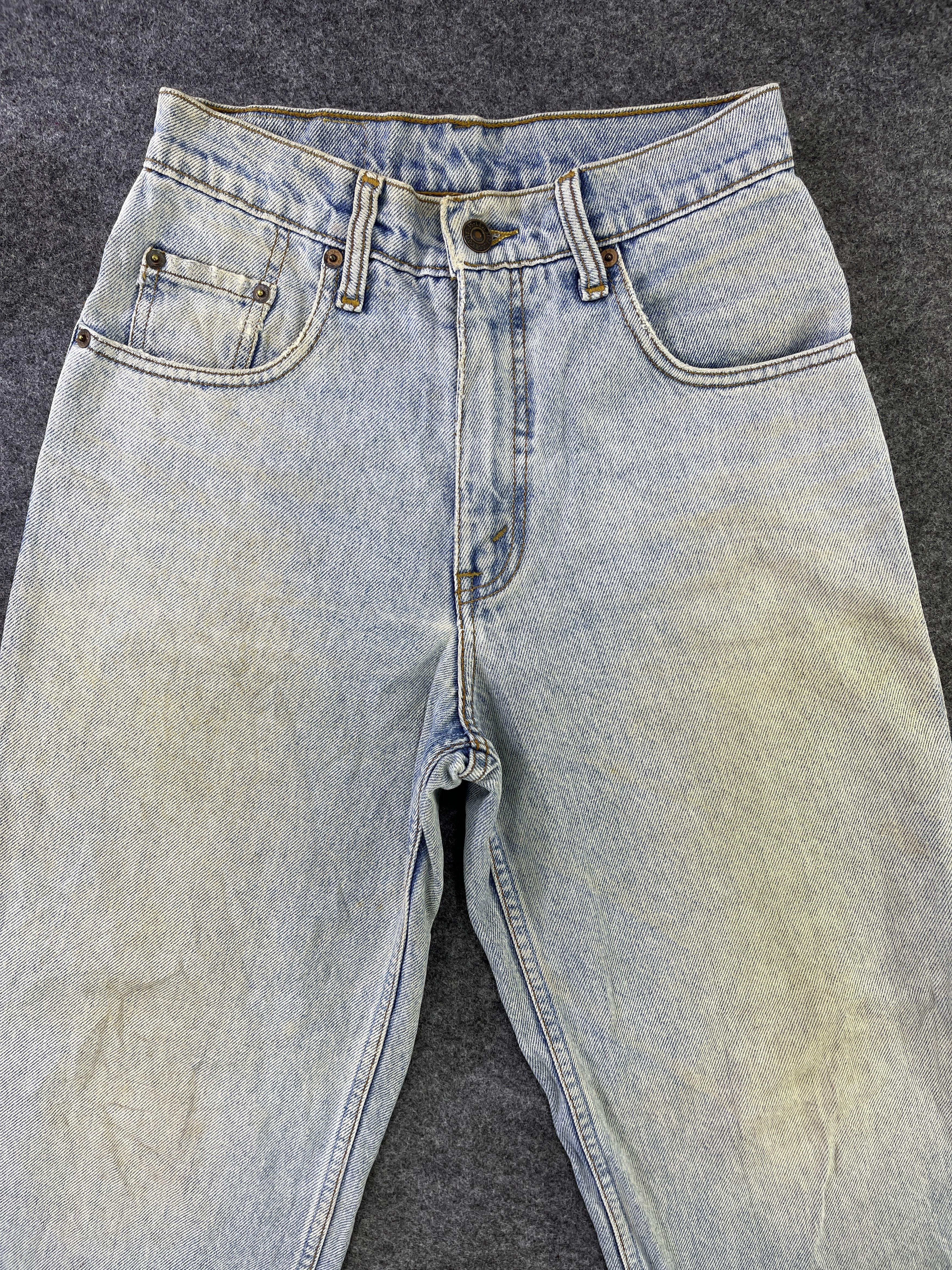 Levi's 90's Vintage Levis 514 Light Wash Jeans - J926 Size 26" / US 2 / IT 38 - 3 Thumbnail