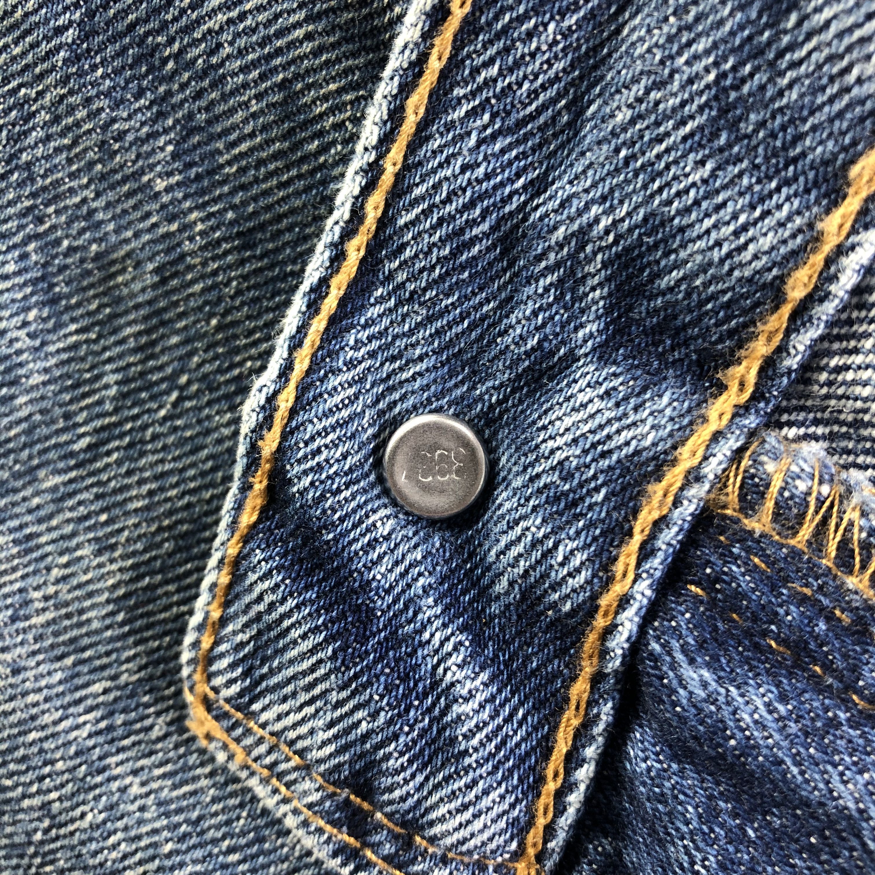 Levi's Vintage Blue Wash Levis 516 Jeans-J4249 Size US 39 - 9 Thumbnail