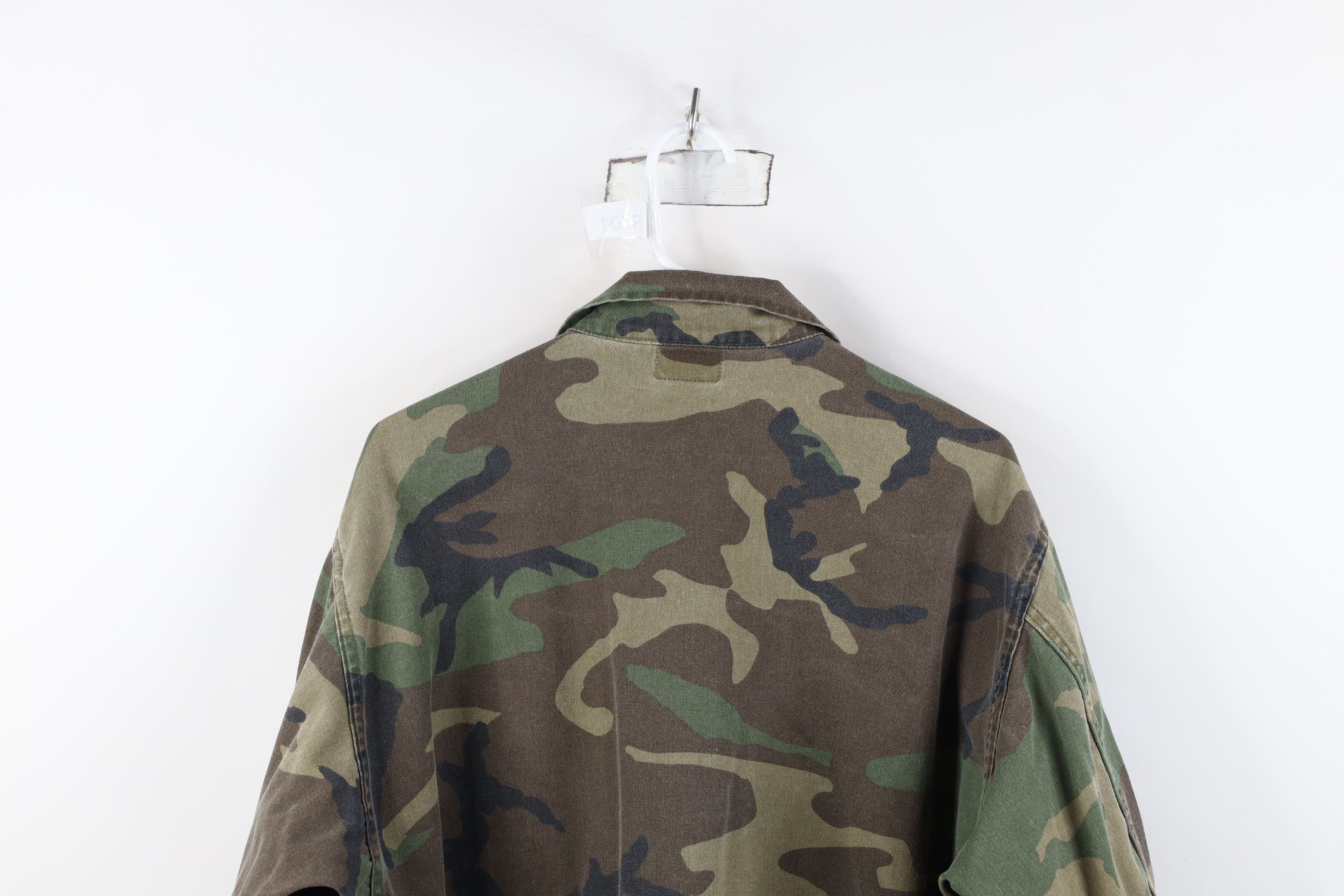 Vintage Vintage 90s Streetwear Military Camouflage Field Jacket Size US L / EU 52-54 / 3 - 14 Thumbnail