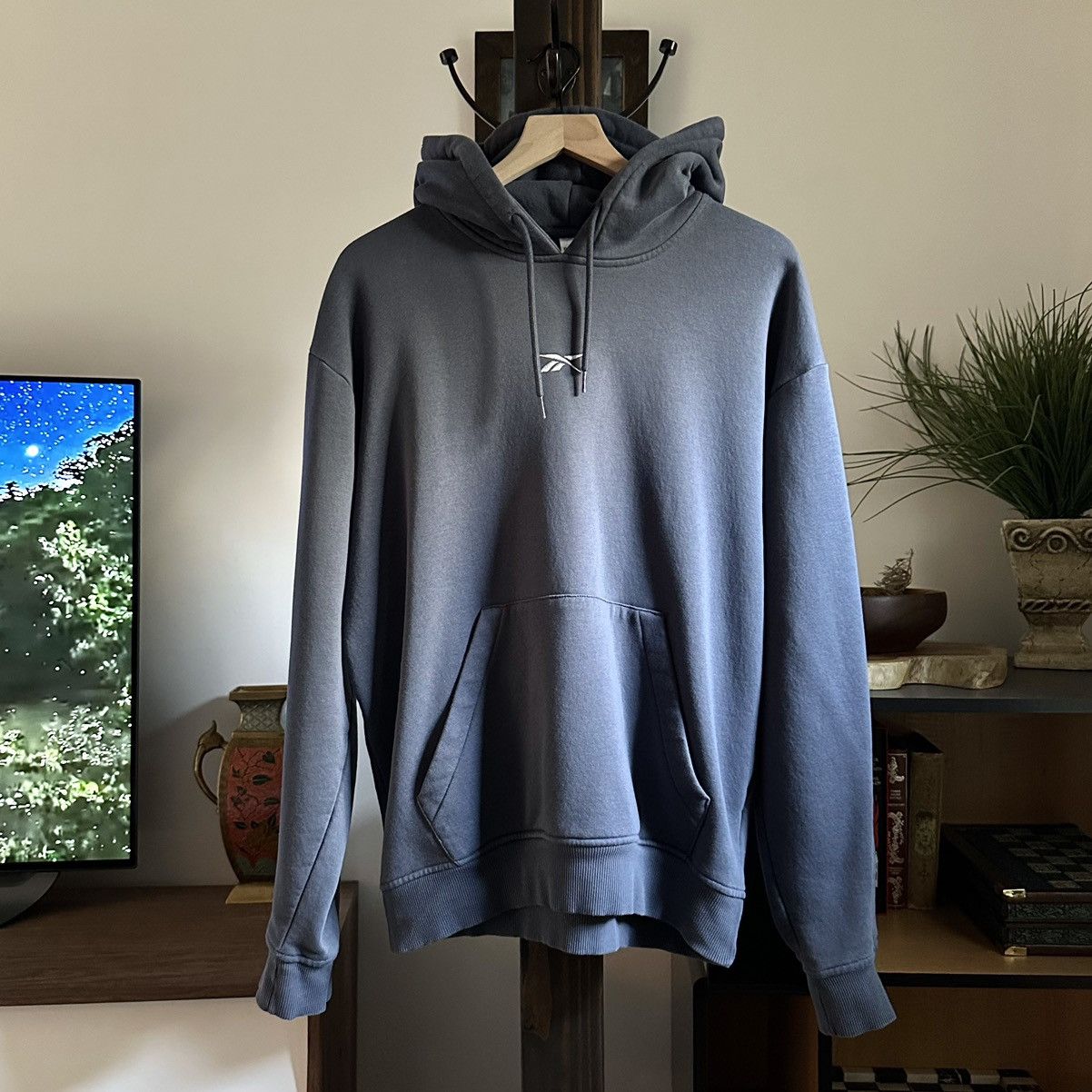 Reebok 🌿Reebok Classics Blue Proud Hoodie🌿 Size US M / EU 48-50 / 2 - 2 Thumbnail