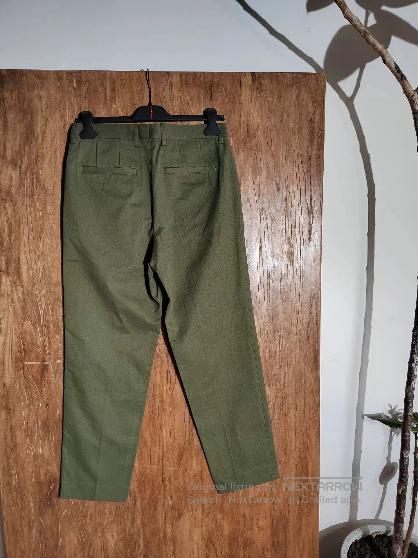 Soe Casual Olive Green Cotton Pants for Fall. Size US 30 / EU 46 - 5 Thumbnail