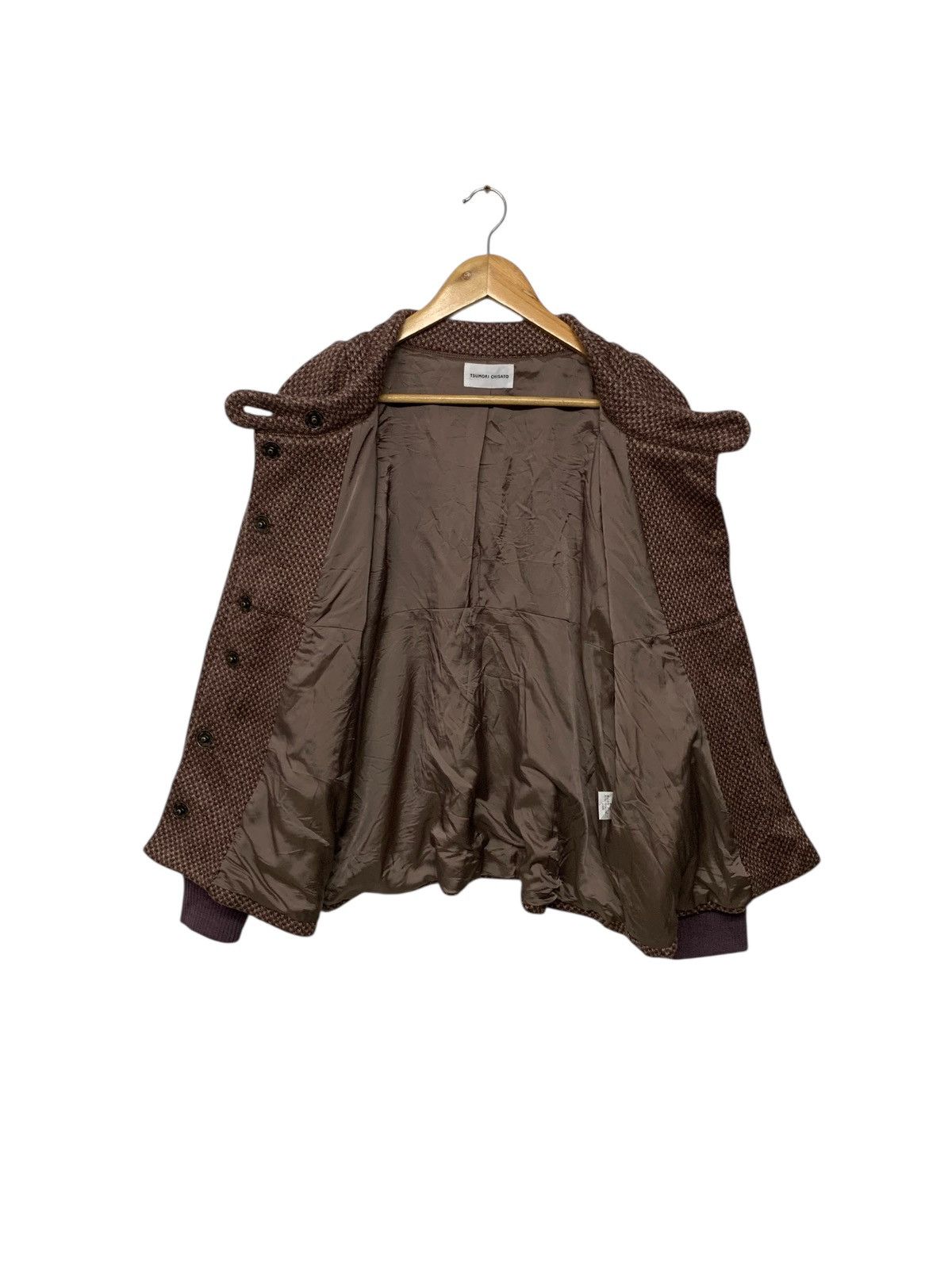 Issey Miyake Rare Tsumori Chisato Issey Miyake Wool Snap Button Jacket Size M / US 6-8 / IT 42-44 - 3 Thumbnail