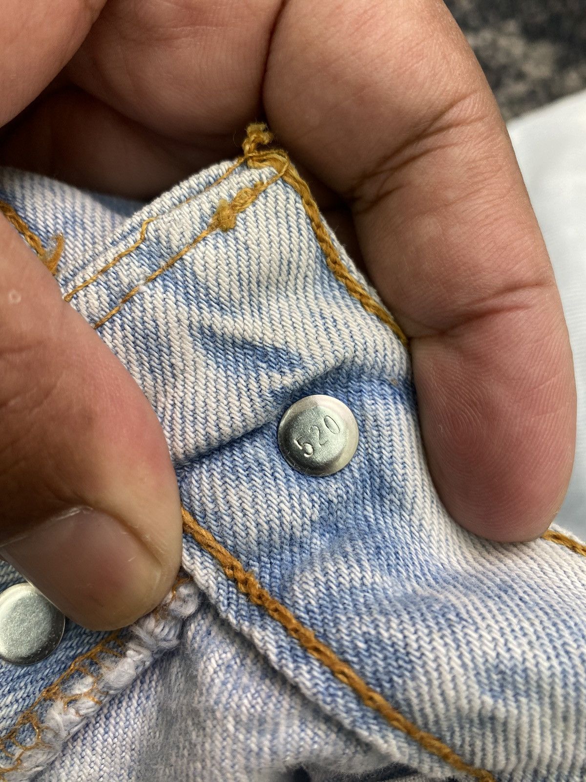 Levi's × Levi's Vintage Clothing Vintage Levi’s 501 Light Blue Washed Denim Made in USA Size US 32 / EU 48 - 9 Thumbnail