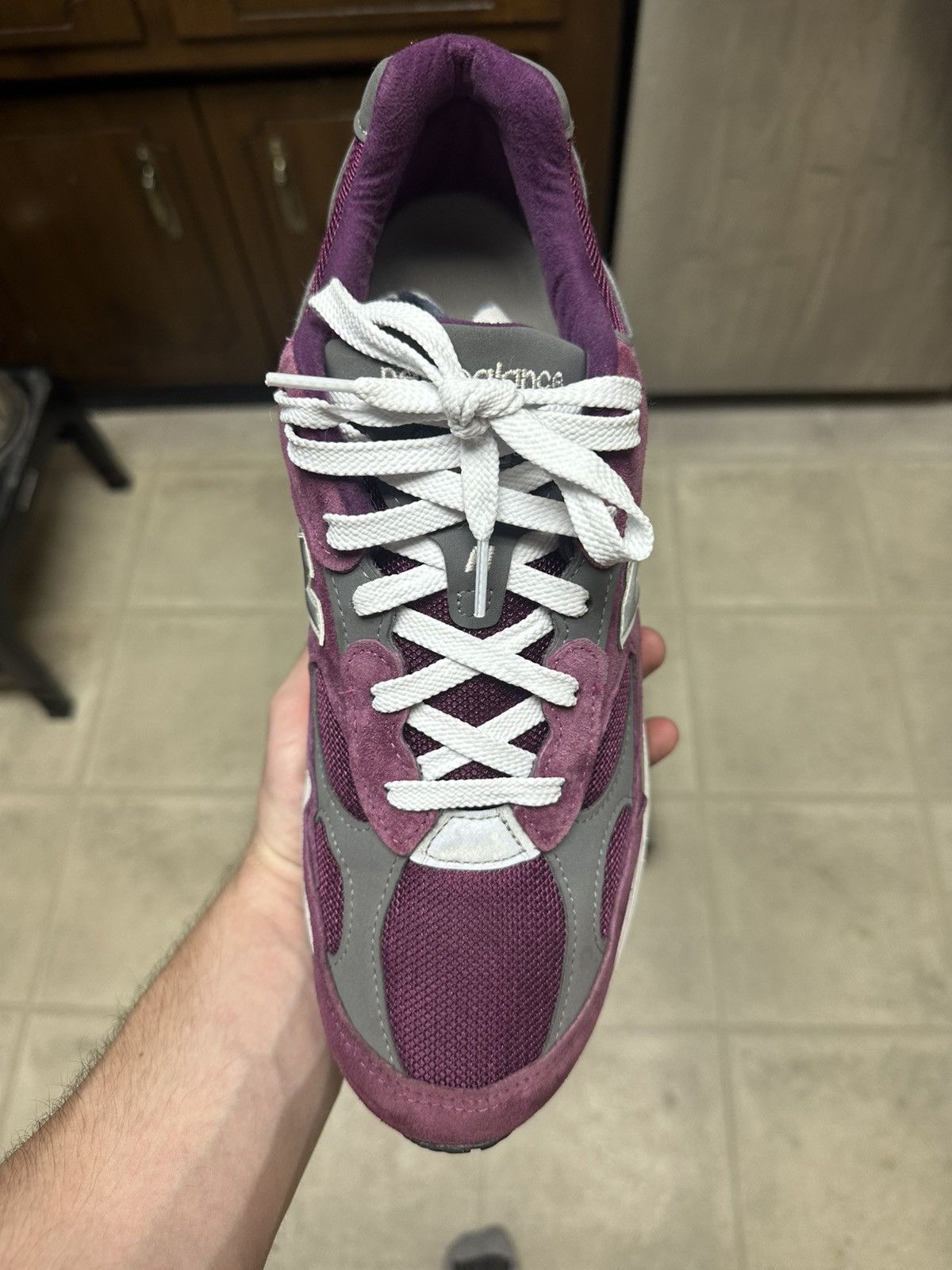 New Balance New Balance 992 Purple/Grey Size US 11 / EU 44 - 8 Thumbnail