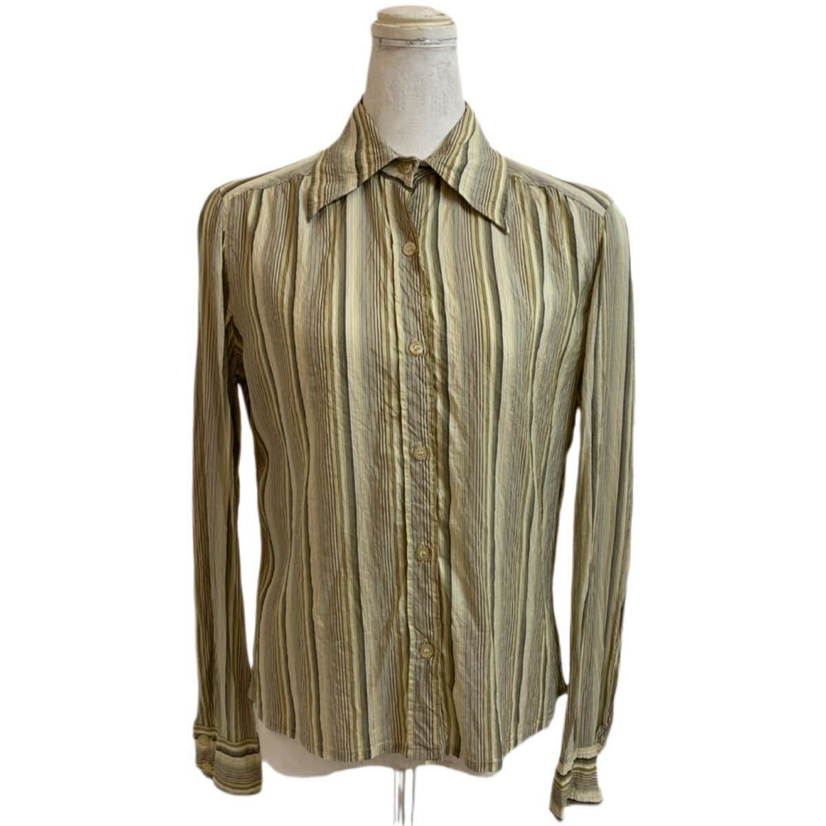 Lanvin Lanvin Paris 80s Vintage Silk Shirt Size US M / EU 48-50 / 2 - 3 Thumbnail