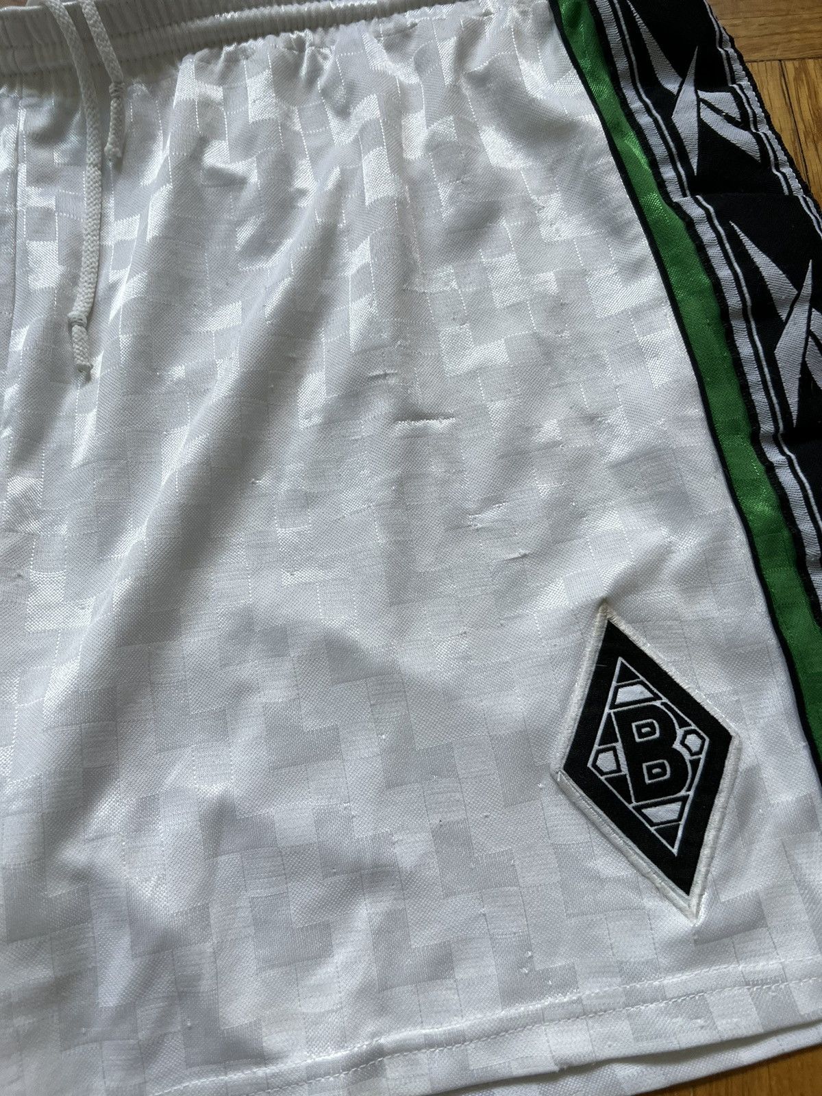 Reebok × Vintage Shorts Reebok Borussia Monchengladbach 1998 Home Football Size US 33 - 3 Thumbnail