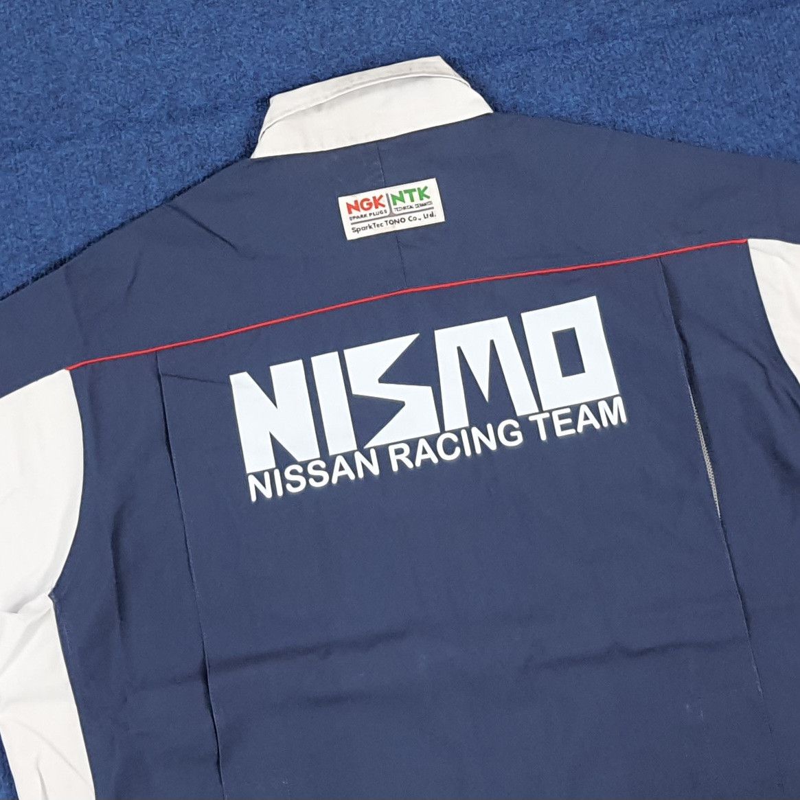 Japanese Brand Vintage Nismo Nissan Racing Japan Custom Logo Jacket C300N15 Size US L / EU 52-54 / 3 - 2 Thumbnail