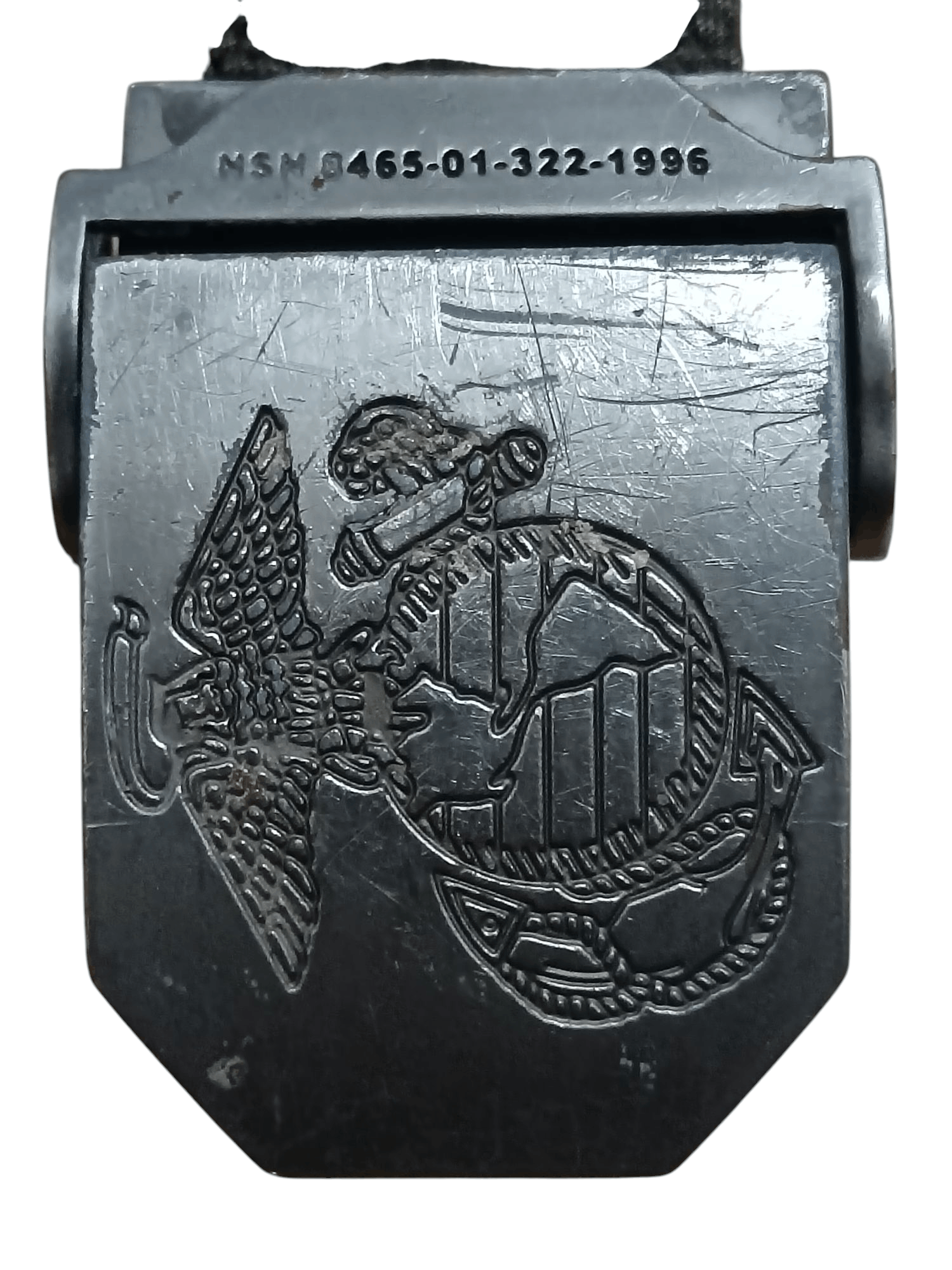 Vintage US MILITARY BUCKLE BELT Size ONE SIZE - 2 Thumbnail