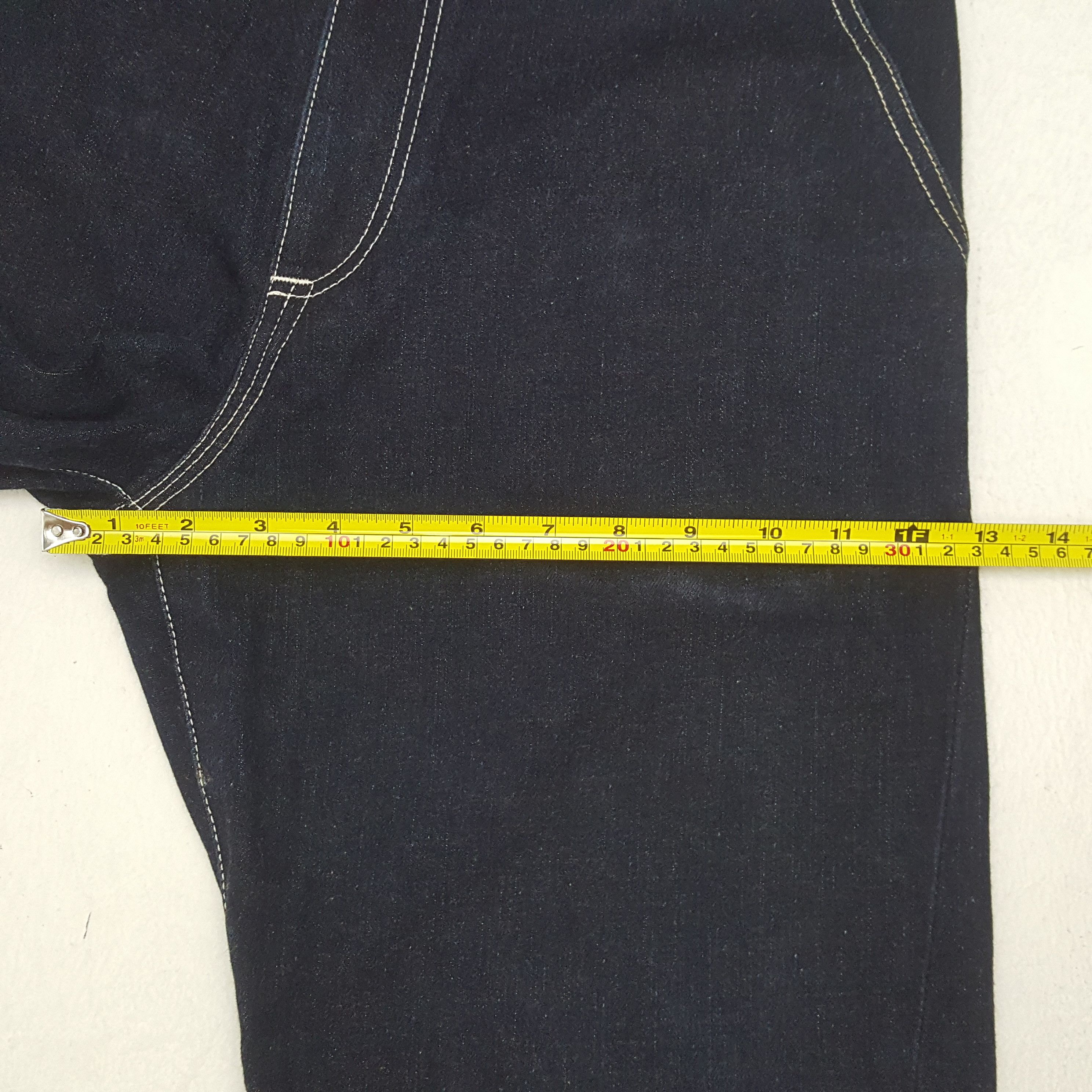 Japanese Brand Virgo Rebel Army Streetwear Style Jeans RR29 Size US 32 / EU 48 - 9 Thumbnail