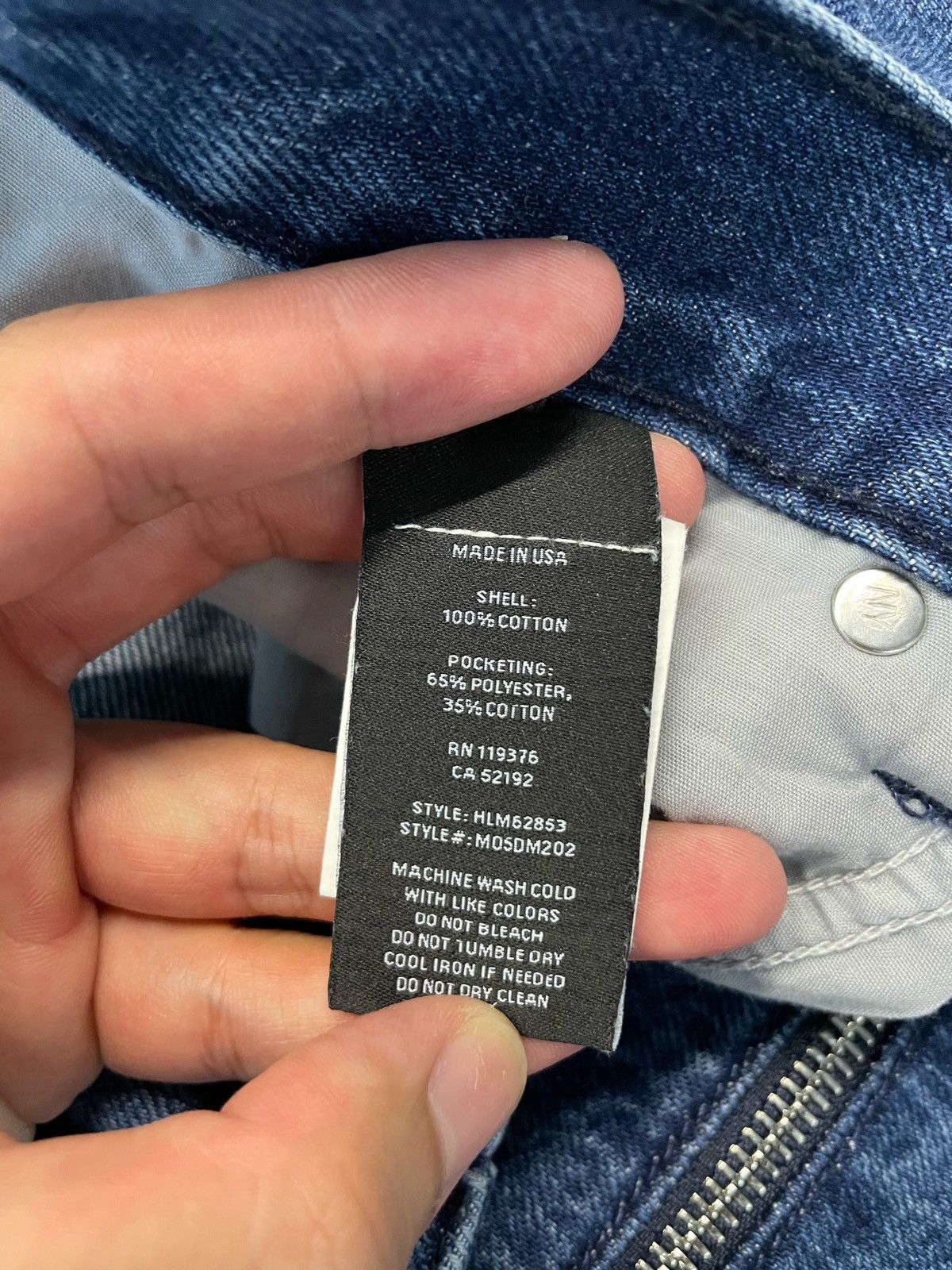 Helmut Lang Helmut Lang Zip Jeans Size US 32 / EU 48 - 11 Thumbnail