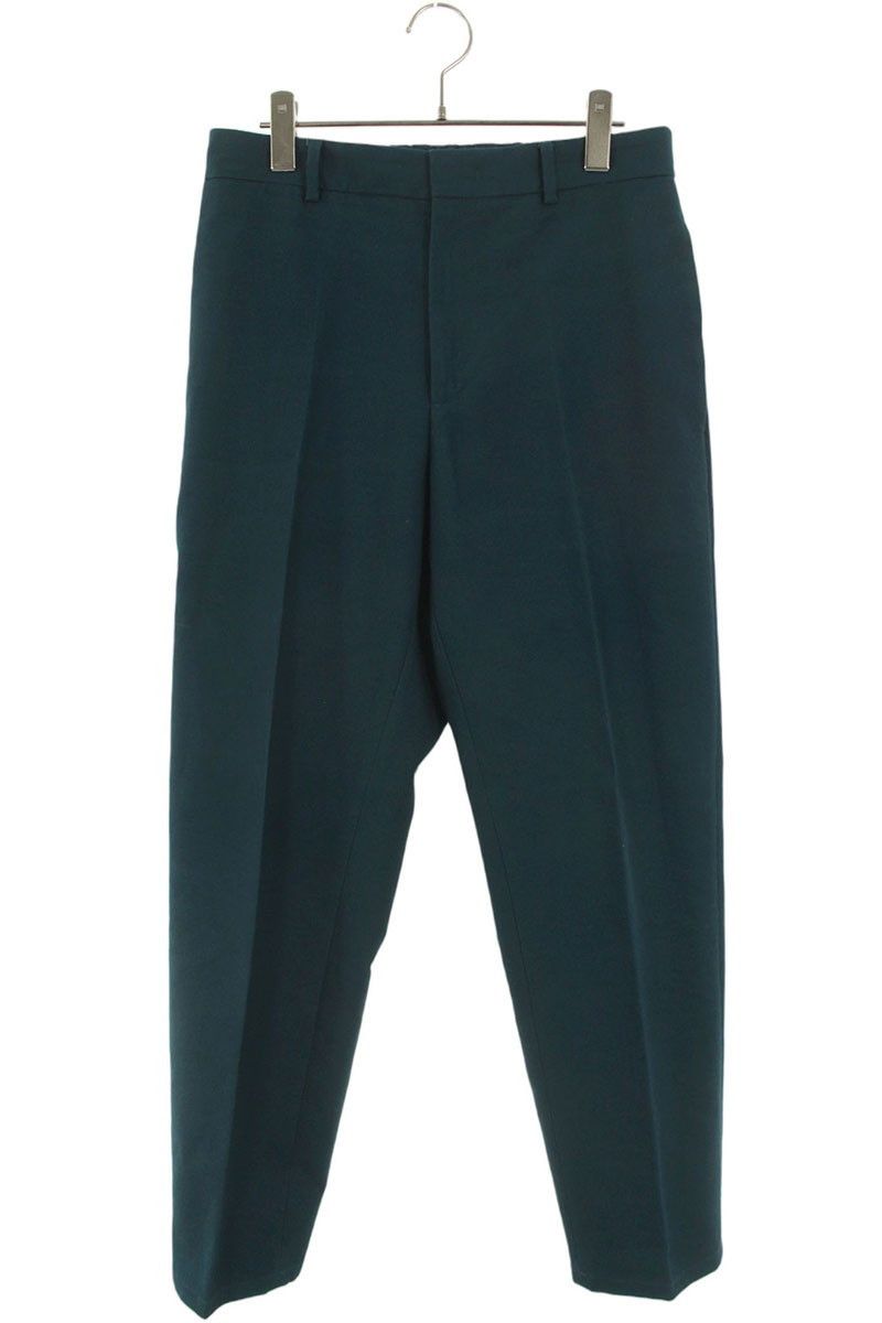 Jil Sander Jil Sander Cotton Long Pants Green Size 44 Size US 44 / EU 60 - 1 Thumbnail