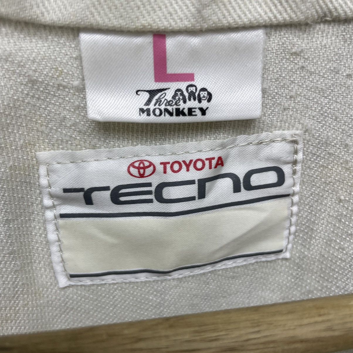 Gear for Sports 💥Vintage Toyota Techno Workwear Overall Jumpsuit Jacket Size US 35 - 12 Thumbnail