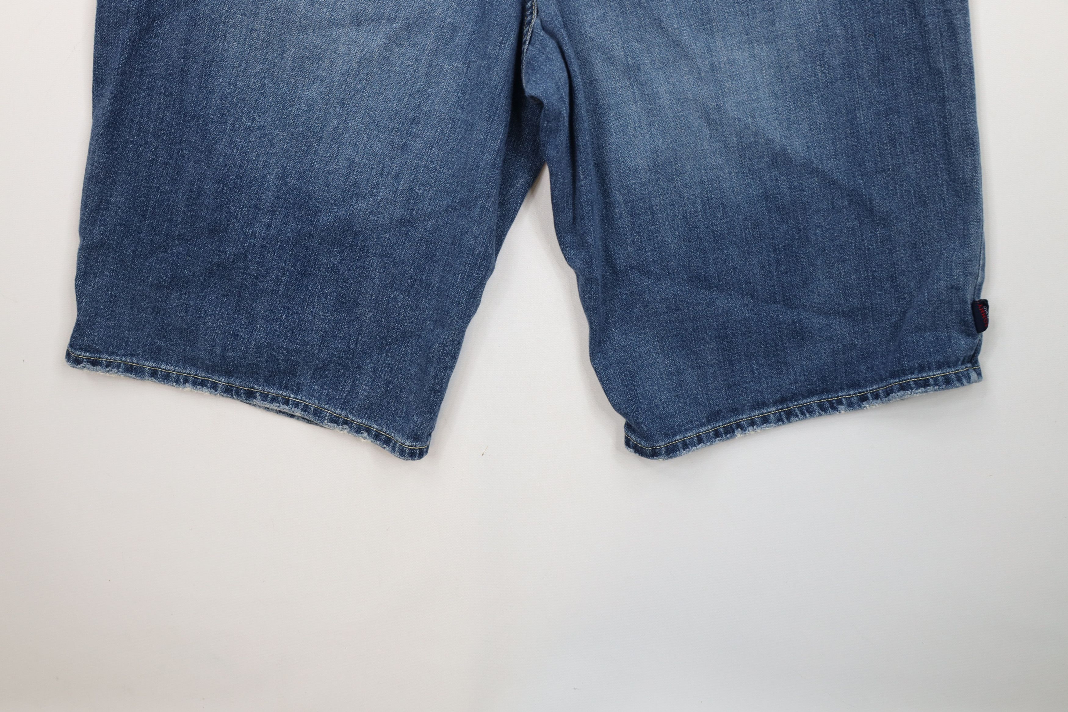 Tommy Hilfiger × Vintage Vintage Y2K 2000 Tommy Hilfiger Fit Button Fly Denim Shorts Size US 34 / EU 50 - 14 Thumbnail