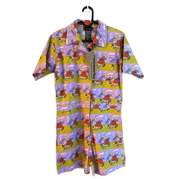 image of Nooworks NWT Strawberry Big Jammin Limited Edition Romper Si, Women's (Size 28)