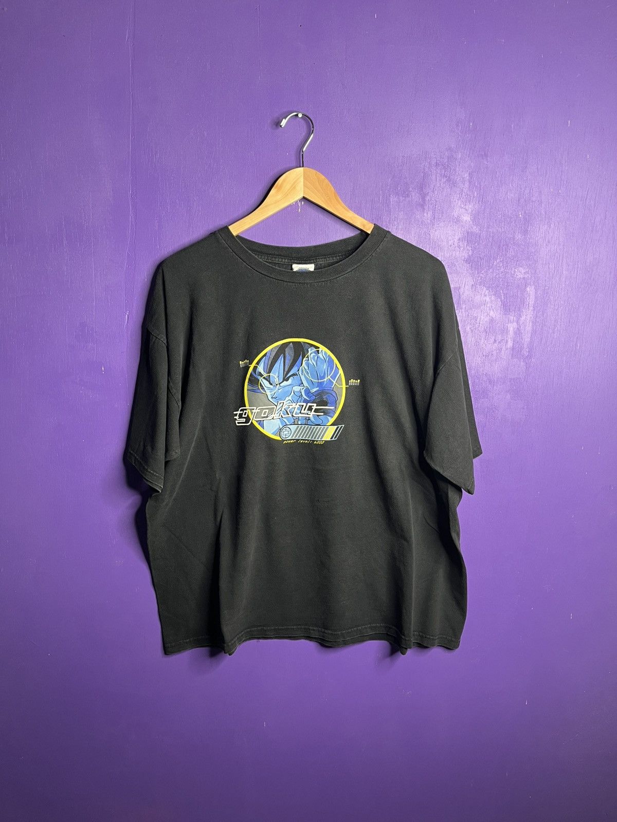 Vintage Vintage 90s Dragonball Z Goku power level t-shirt Size US XL / EU 56 / 4 - 1 Thumbnail