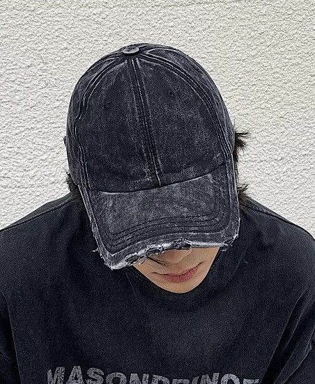 Japanese Brand Tie dye vintage distressed utility grunge raw cap hat Size ONE SIZE - 5 Thumbnail