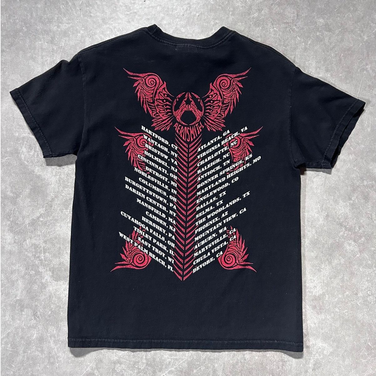 Other 2000s Vintage Aerosmith Rocksimus Maximus Black Band Shirt M Size US M / EU 48-50 / 2 - 3 Thumbnail