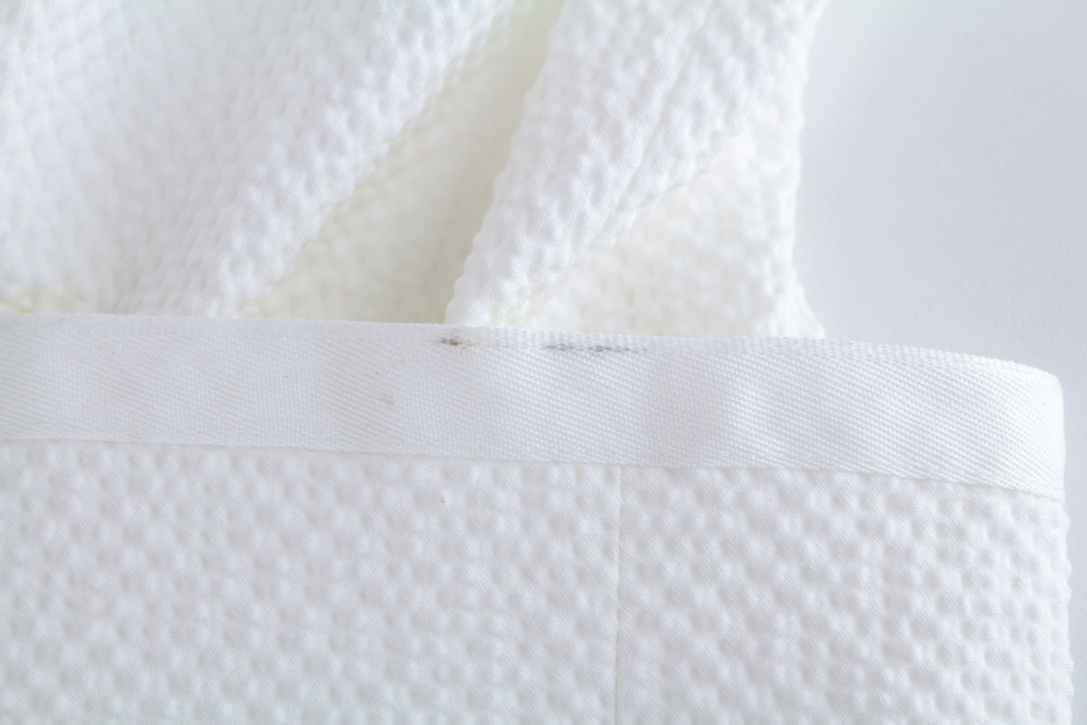 Suitsupply HAVANA UK38R White Crinkled 2 Piece Suit 67230 Size 38R - 18 Thumbnail