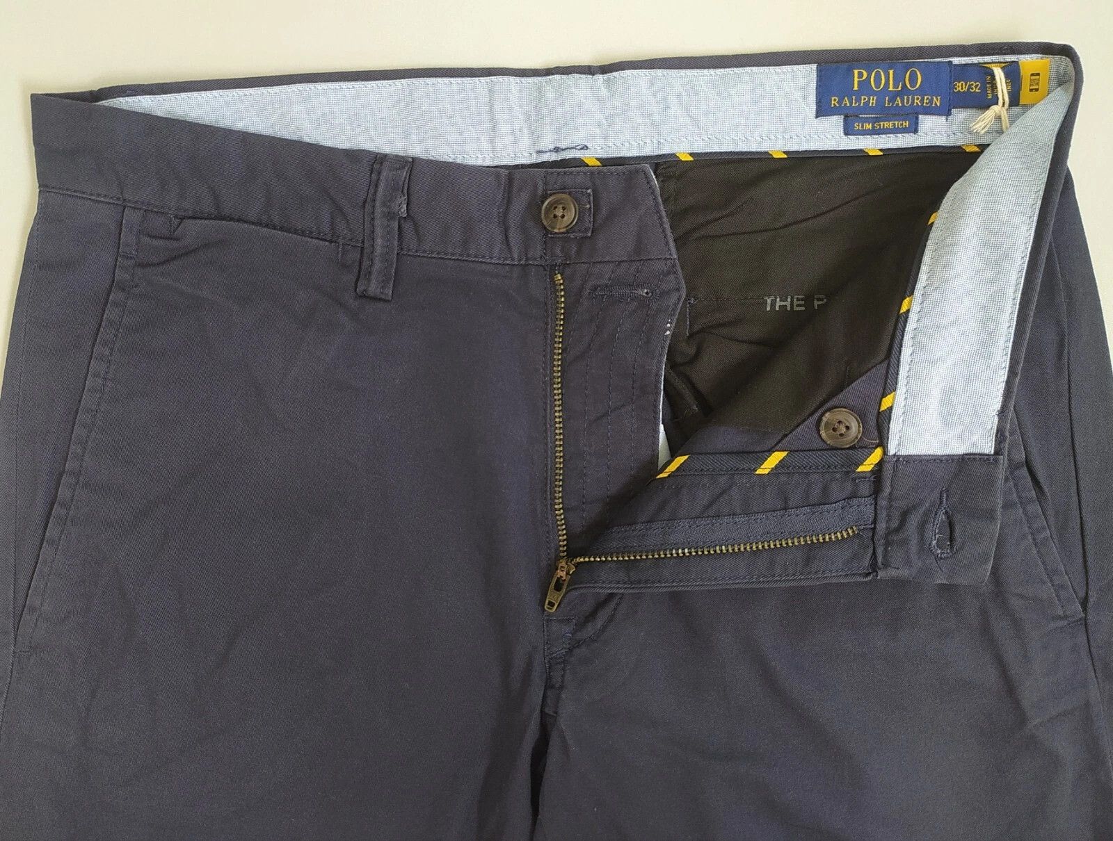 Polo Ralph Lauren Polo Ralph Lauren Slim Stretch Fit Chino Trouser FTP 0005 Size US 30 / EU 46 - 5 Thumbnail