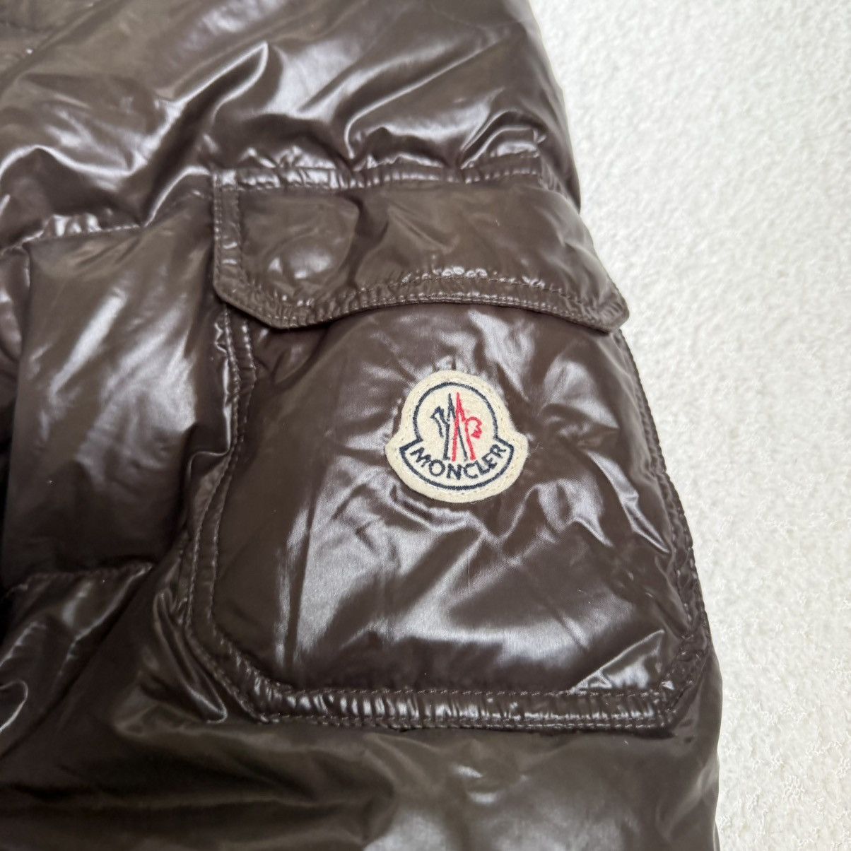 Moncler Brown Moncler Down Quilted Puffer Jacket Size US M / EU 48-50 / 2 - 5 Thumbnail
