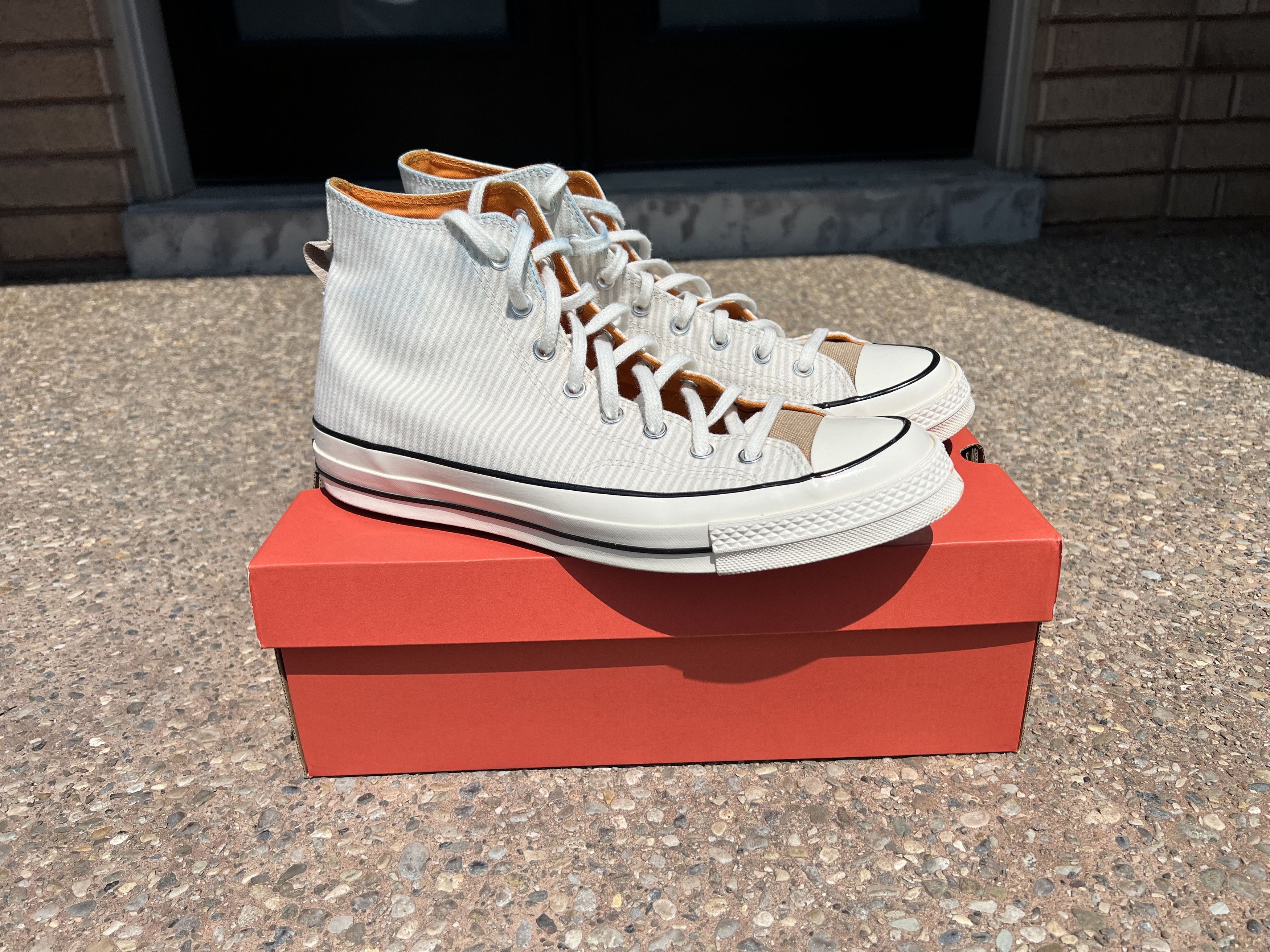 Converse Converse Chuck 70 High Hickory Stripe Size US 12 / EU 45 - 1 Thumbnail
