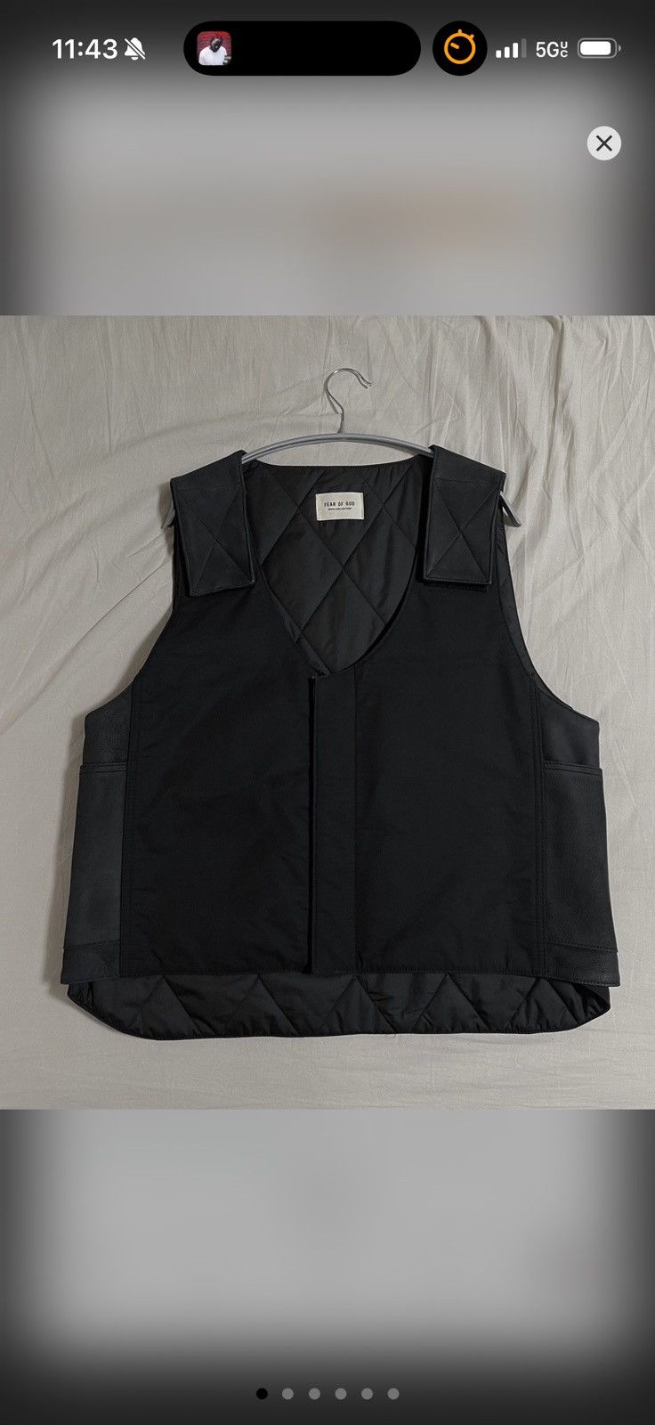 Fear of God Fear of god sixth bull rider vest Size US L / EU 52-54 / 3 - 10 Thumbnail
