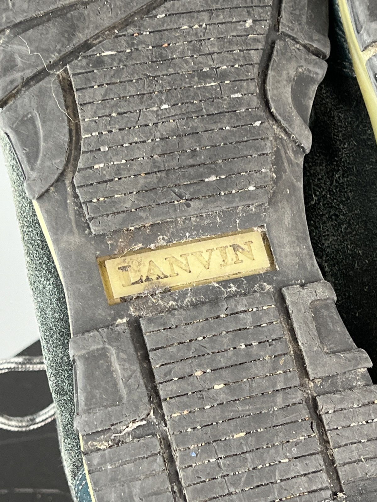 Lanvin Lanvin Mesh Leather suede Sneakers (Y0488) Size US 8 / EU 41 - 12 Thumbnail