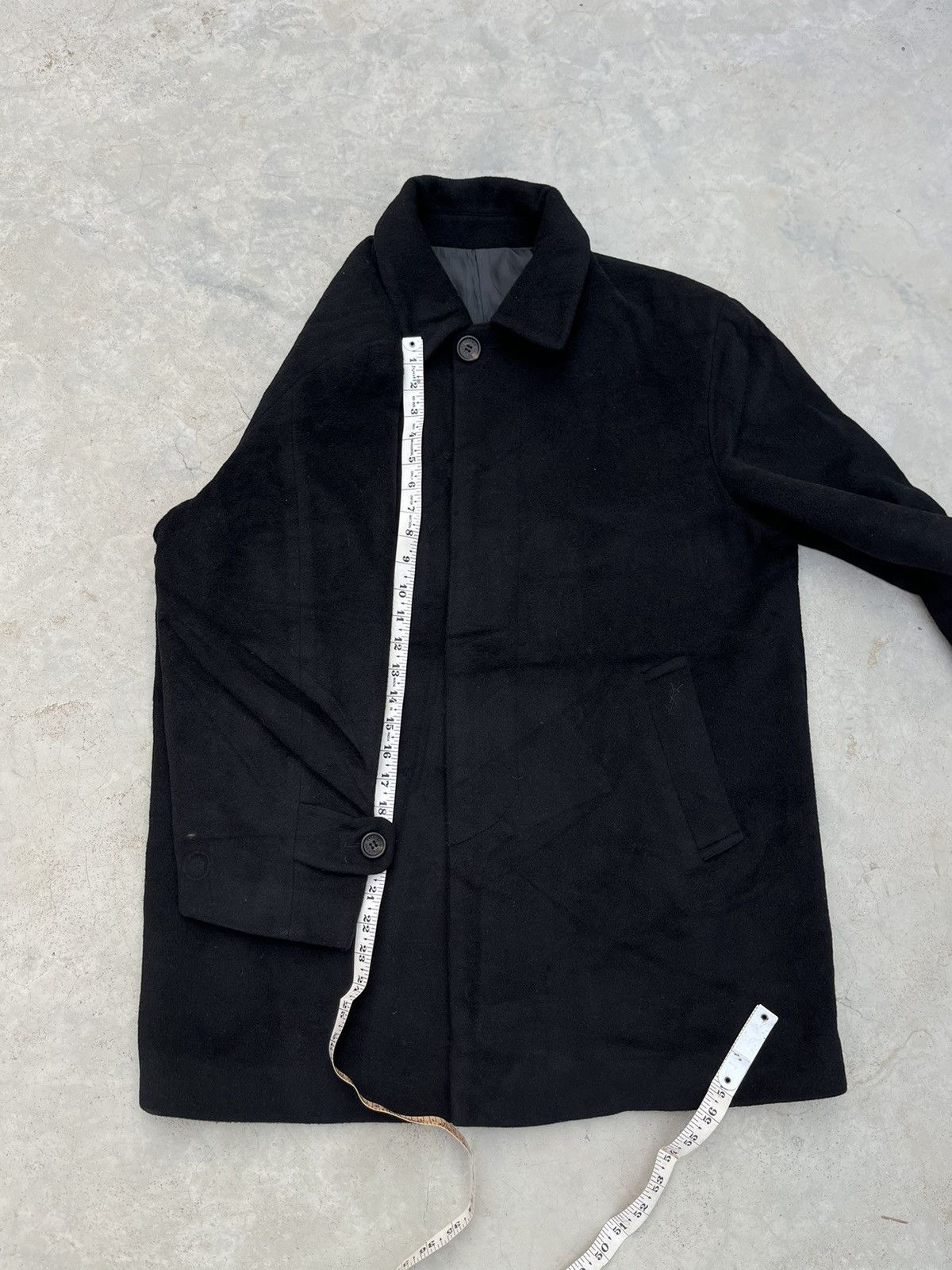 Saint Laurent Paris YVES SAINT LAURENT HEAVY WOOLLEN COAT Size US L / EU 52-54 / 3 - 11 Thumbnail