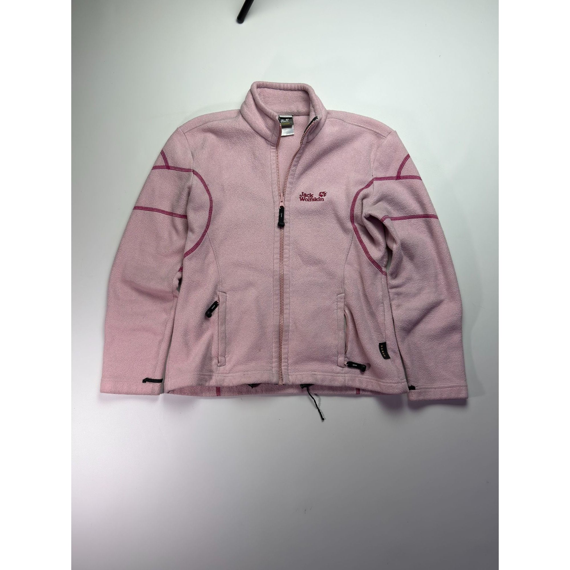 Jack Wolfskin Vintage Jack Wolfskin Women’s Nanuk Polar Fleece Jacket Pink Size M / US 6-8 / IT 42-44 - 4 Thumbnail