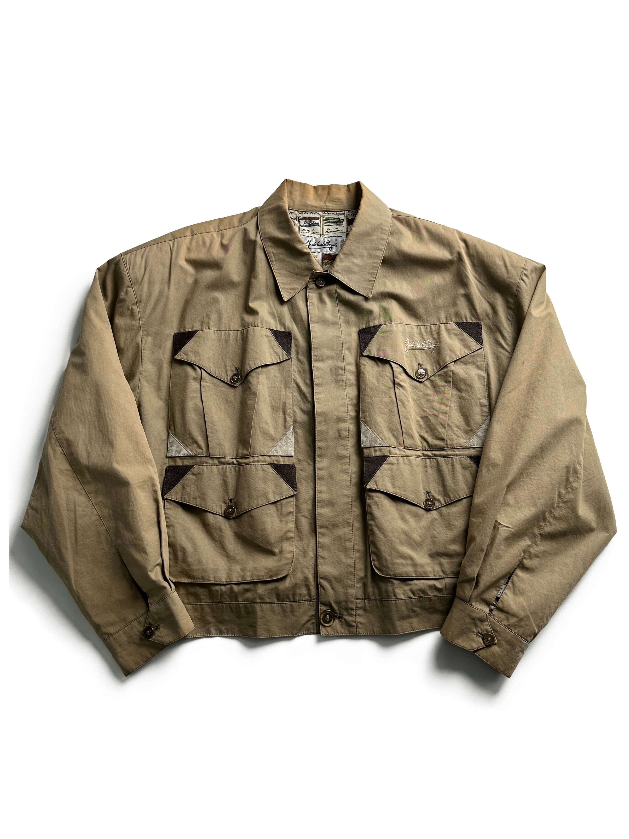 image of Jean Charles De Castelbajac Jc De Castelbajac 90's Blouson in Beige, Men's (Size Medium)