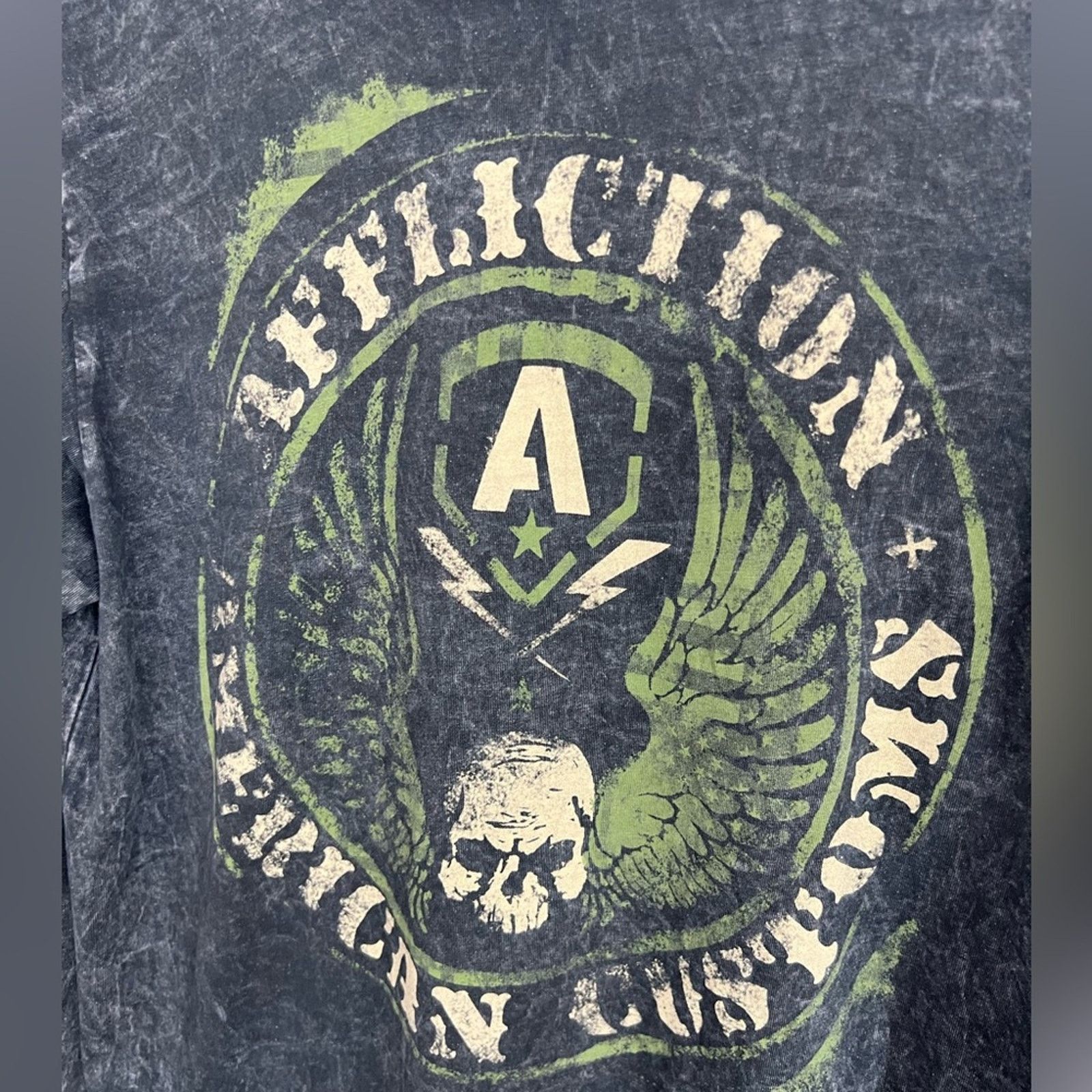 Affliction Affliction American Customs Longsleeve Skull Y2K Made USA Size US L / EU 52-54 / 3 - 2 Thumbnail