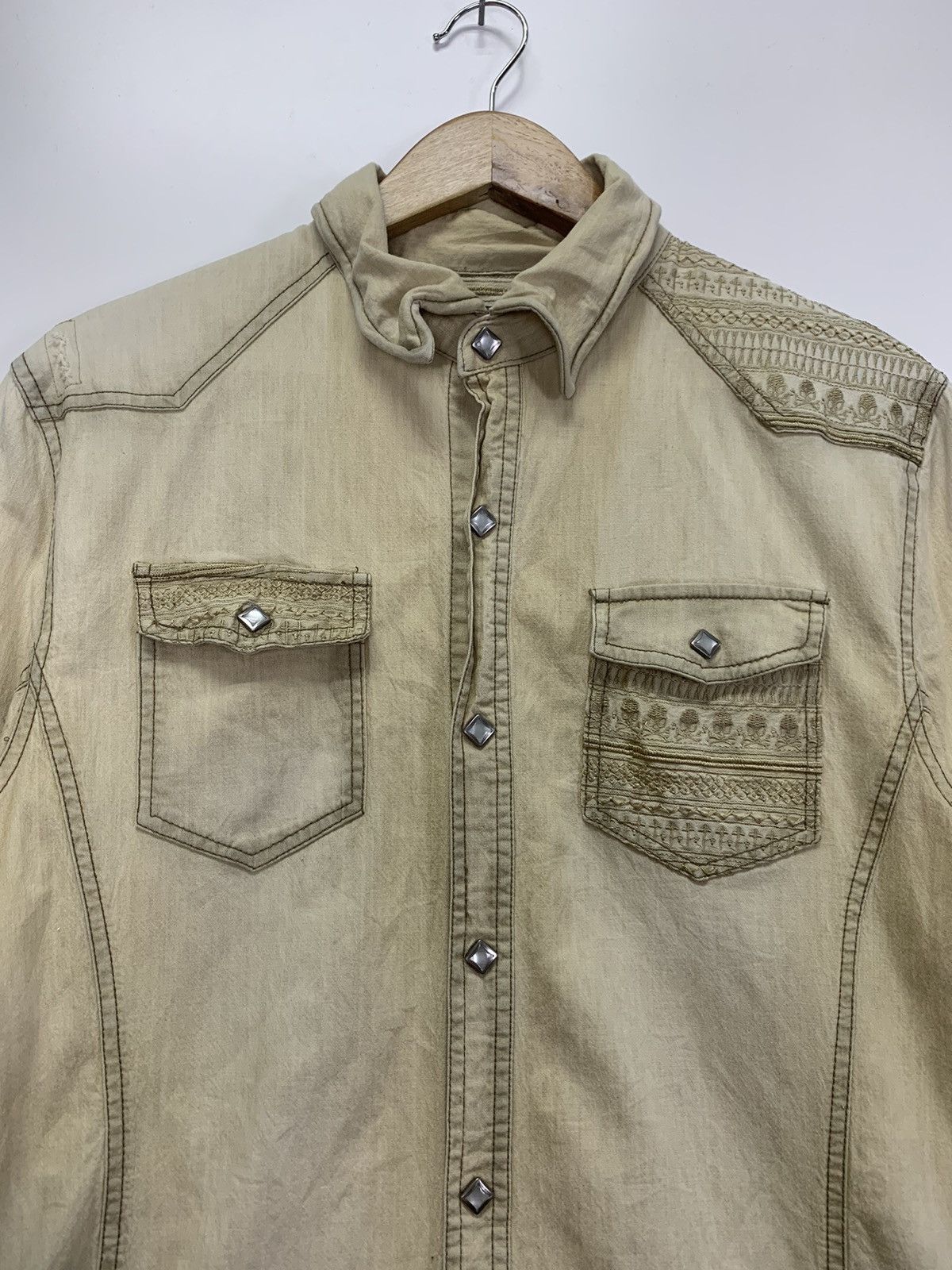 In The Attic × Vintage Vintage In The Attic button up Size US L / EU 52-54 / 3 - 3 Thumbnail