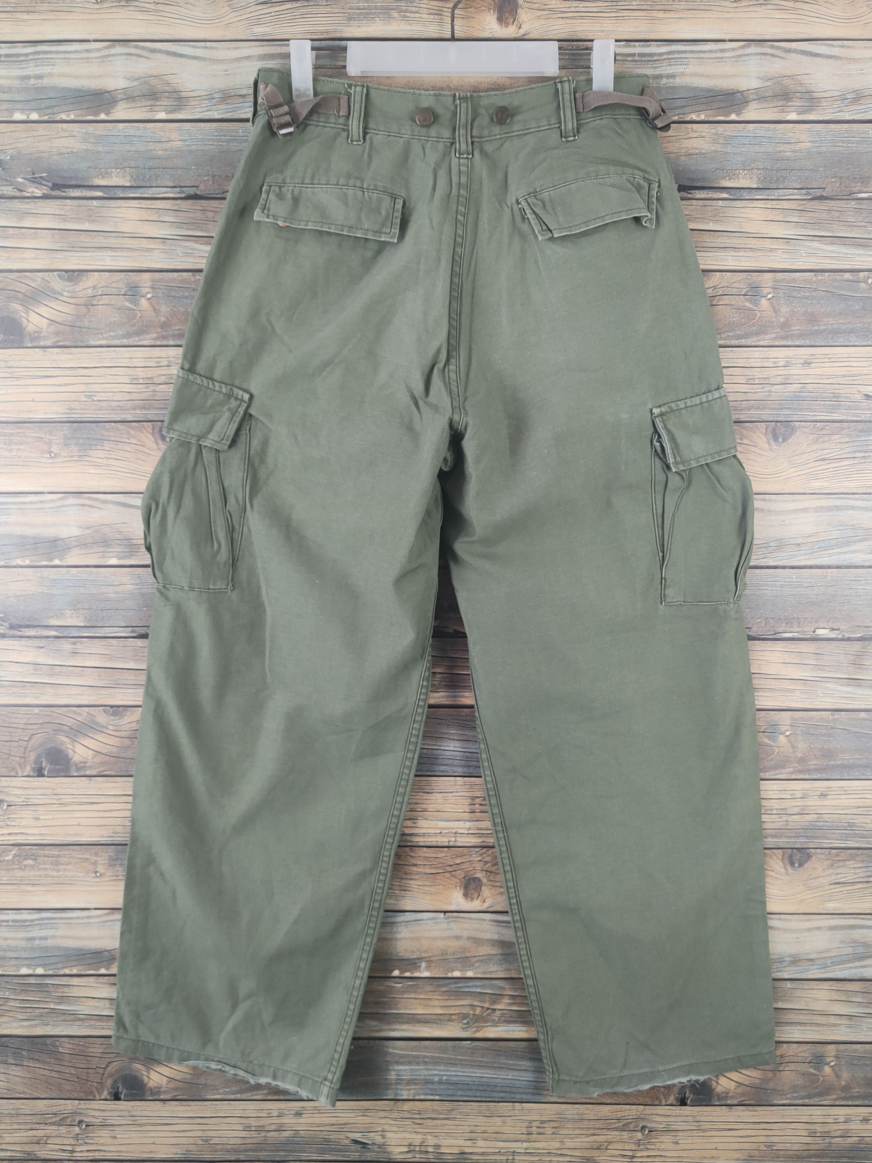 Japanese Brand DL Japanese Brand Green Multipocket Cargo Pants #2110 Size US 30 / EU 46 - 7 Thumbnail